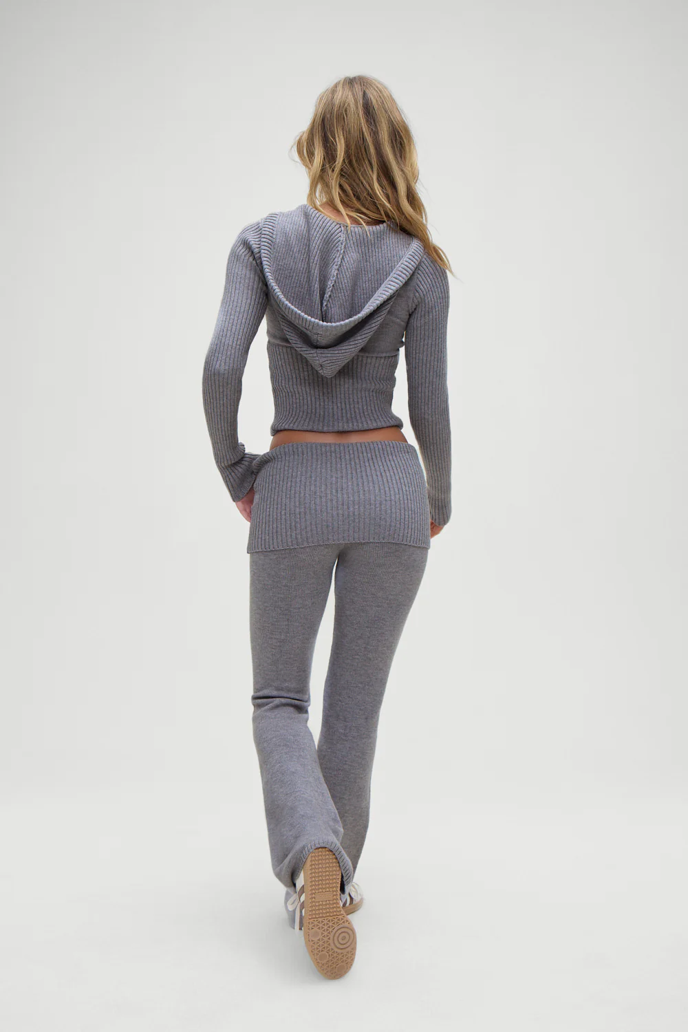 Heritage Zip Up Hoodie - Rain Cloud - Image 5