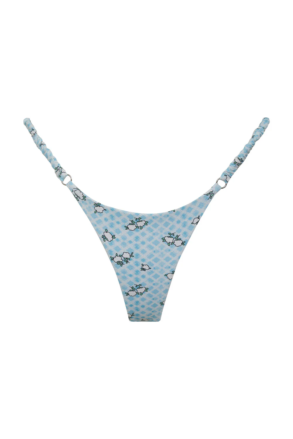 Hope Gingham Skimpy Bikini Bottom - Posie - Image 6