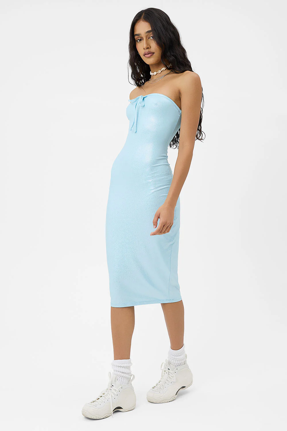Hope Iridescent Strapless Dress - Cloud Chaser - Image 2