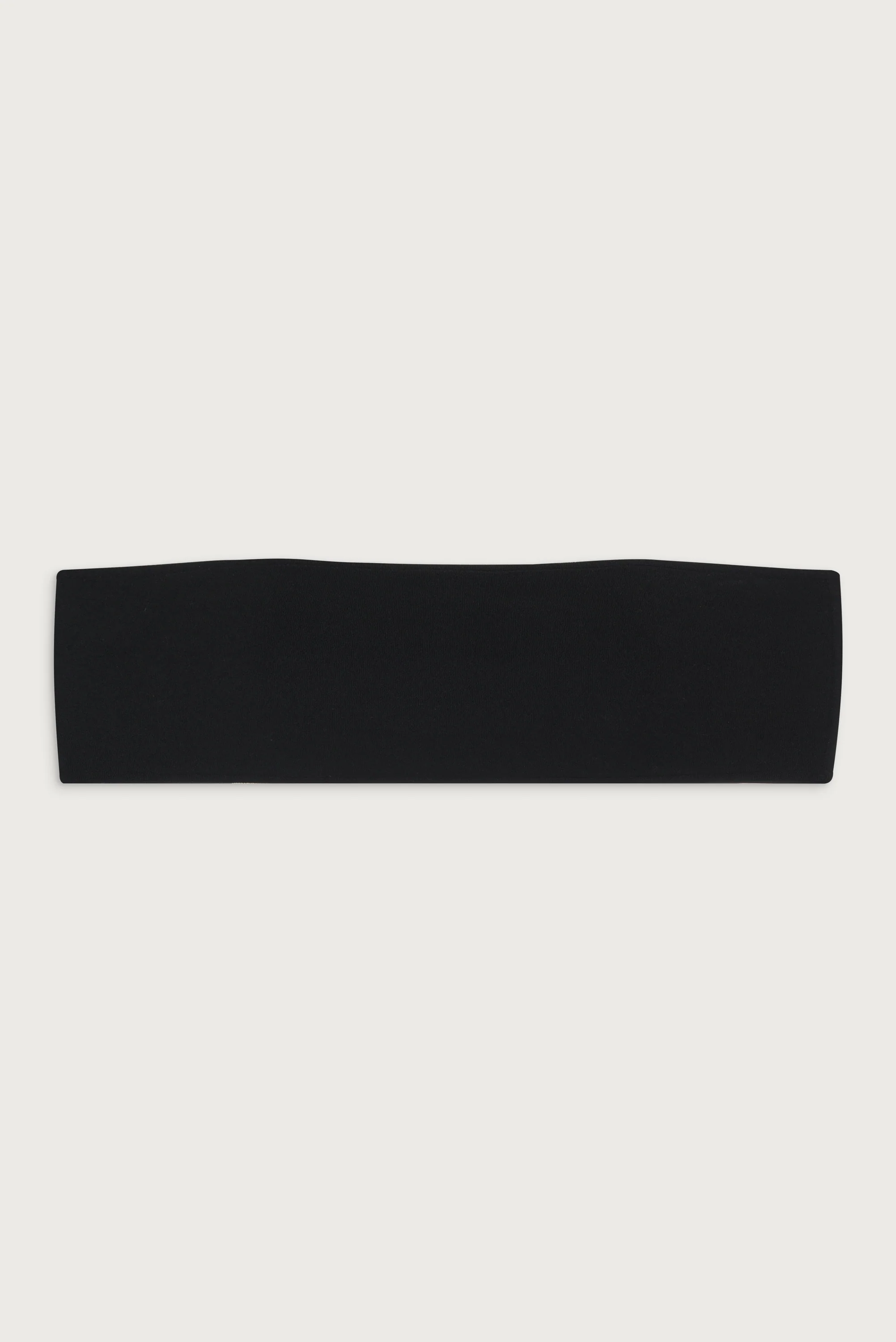 Jada Terry Bandeau Bikini Top - Black - Image 2
