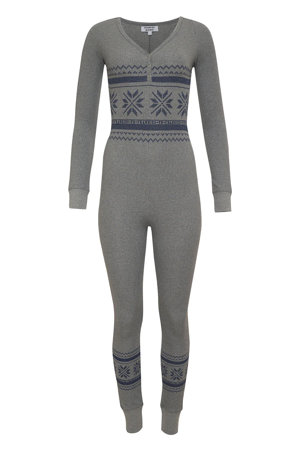 January Waffle Pajama Onesie - Apres Ski - Image 2