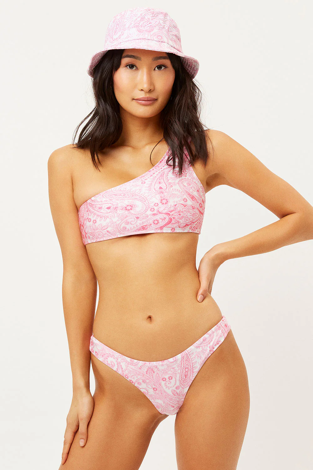 Jax Bucket Hat - Pink Paisley - Image 3