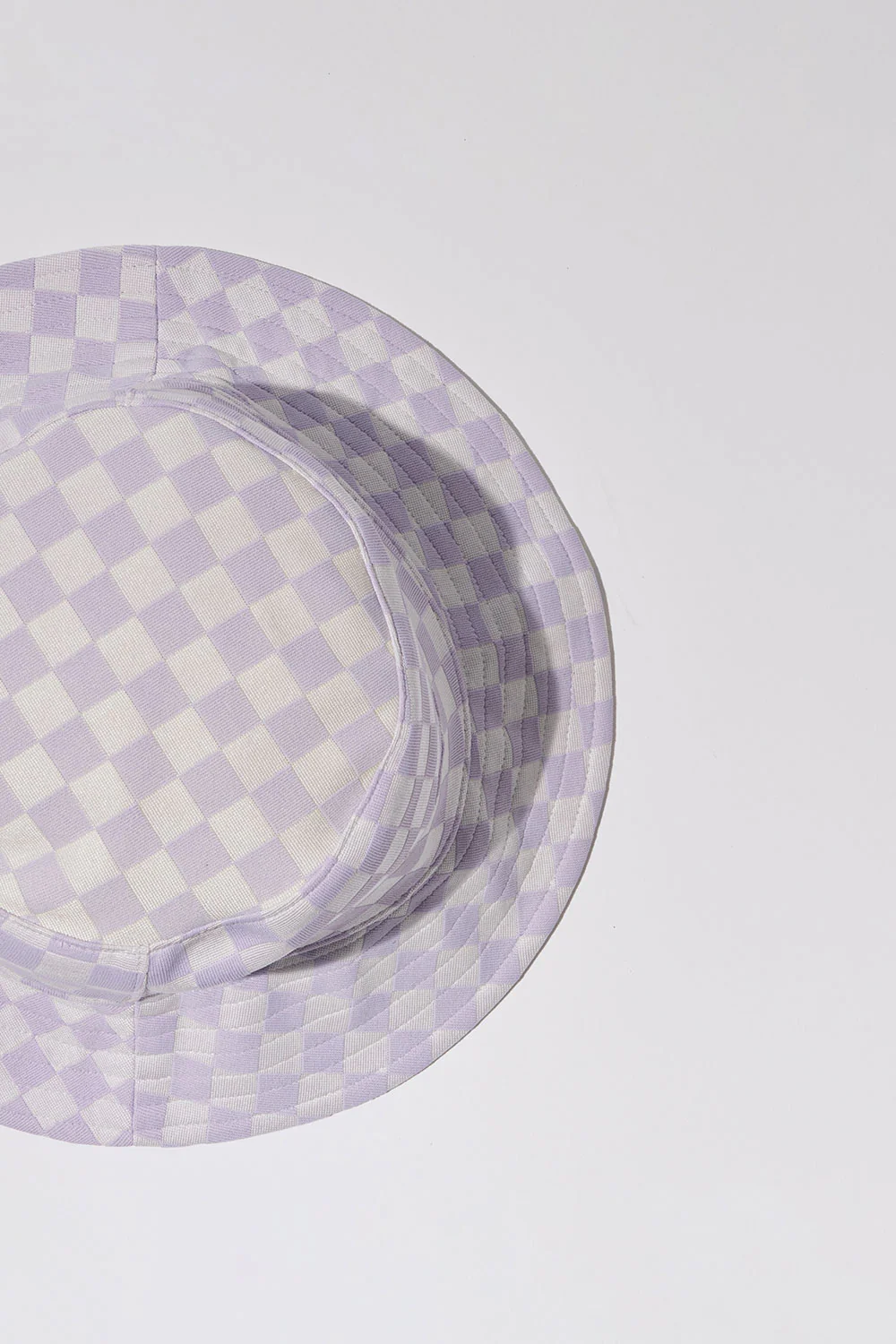 Jax Checkered Bucket Hat - Purple Check - Image 3
