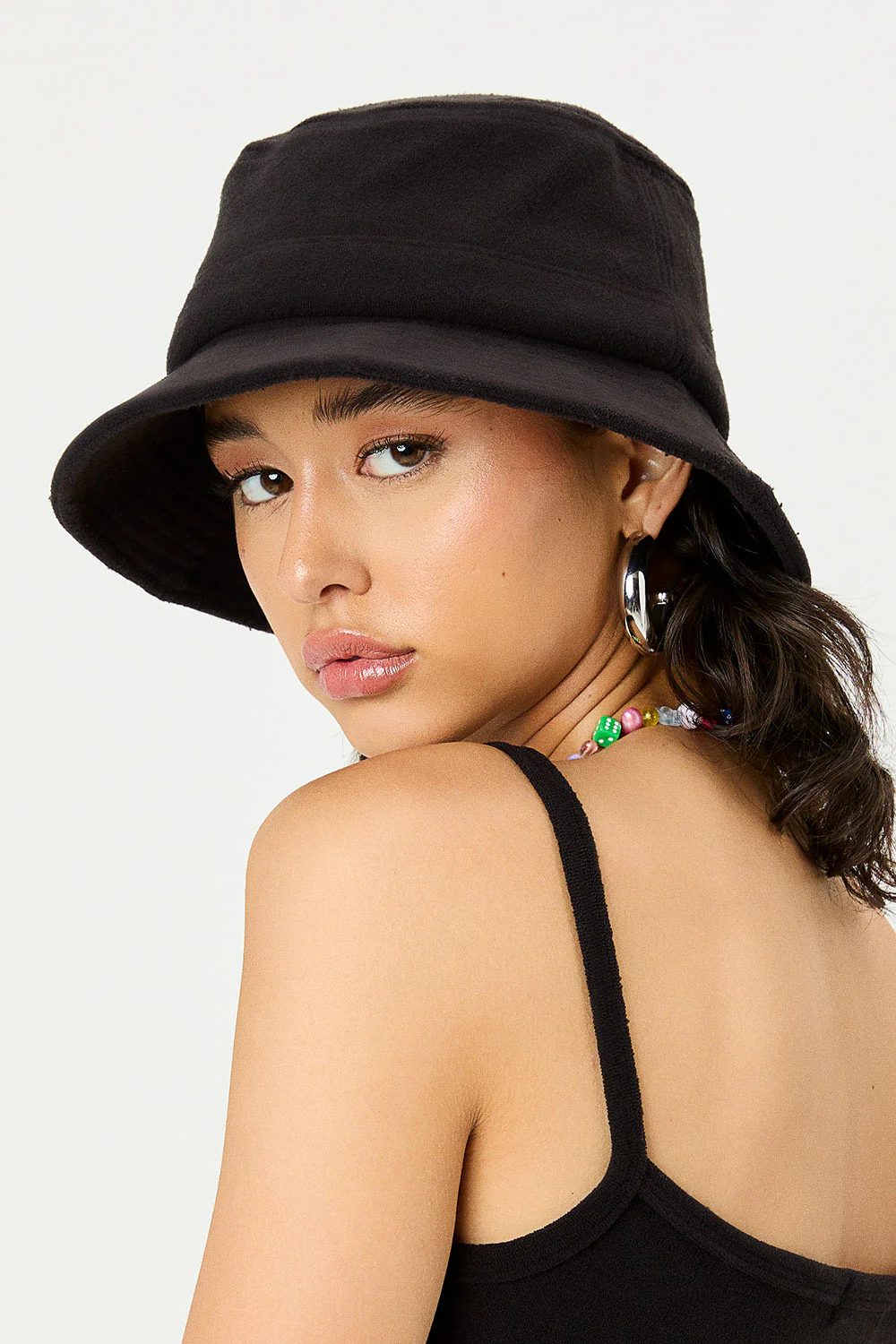 Jax Terry Bucket Hat - Black - Image 2