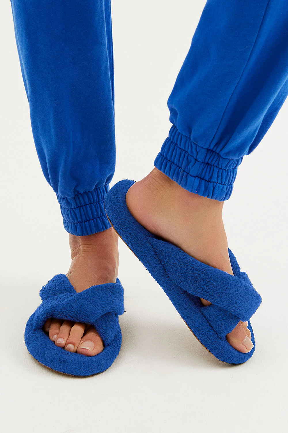 Juna Terry Slide Sandal - Pacific - Image 5