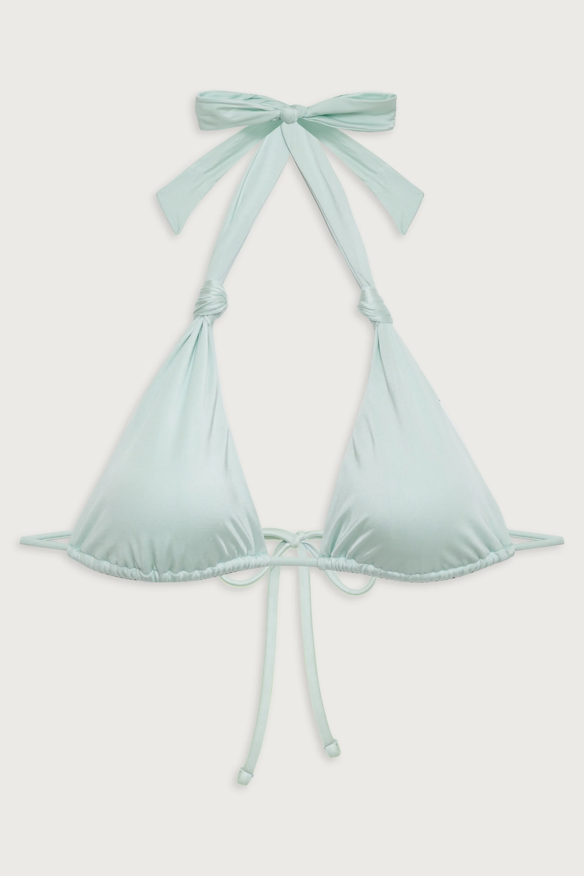Kealy Shine Halter Bikini Top - Pistachio - Image 3