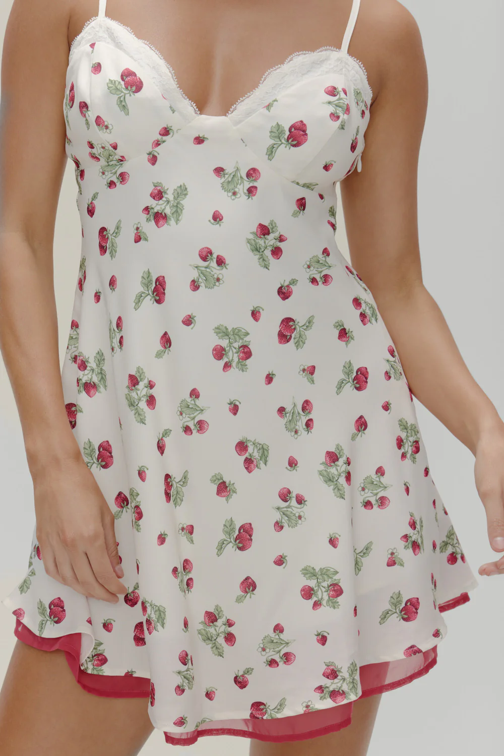 Kenley Mini Dress - Strawberry Field - Image 3