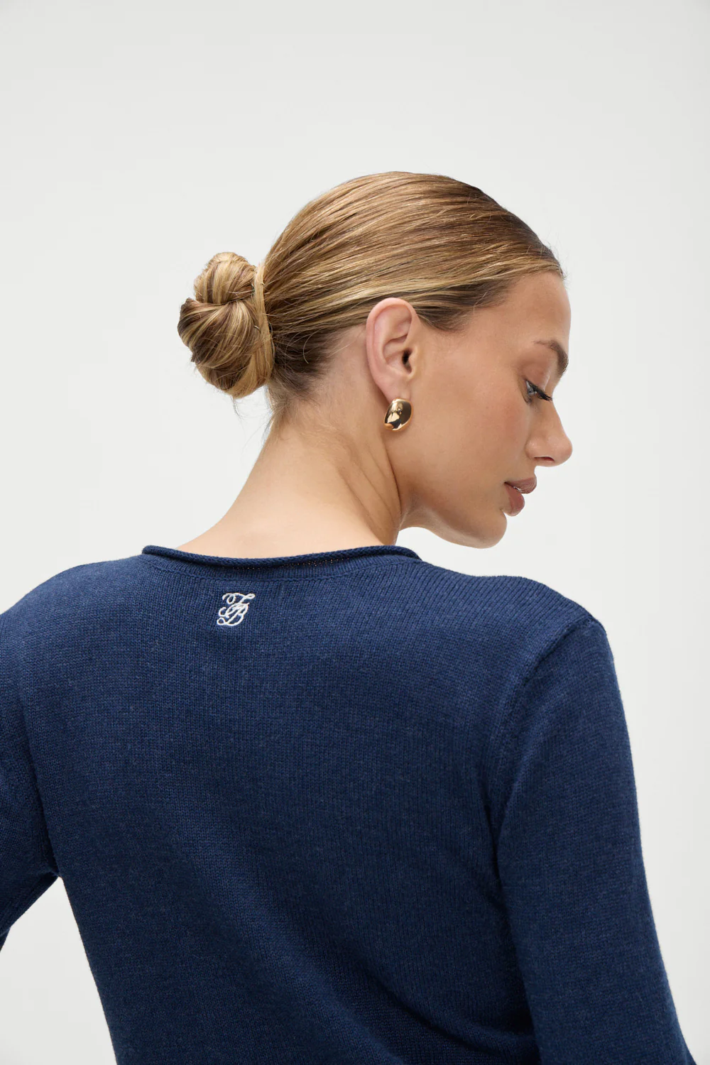 Kennedy Cotton Knit Sweater - Malibu - Image 2