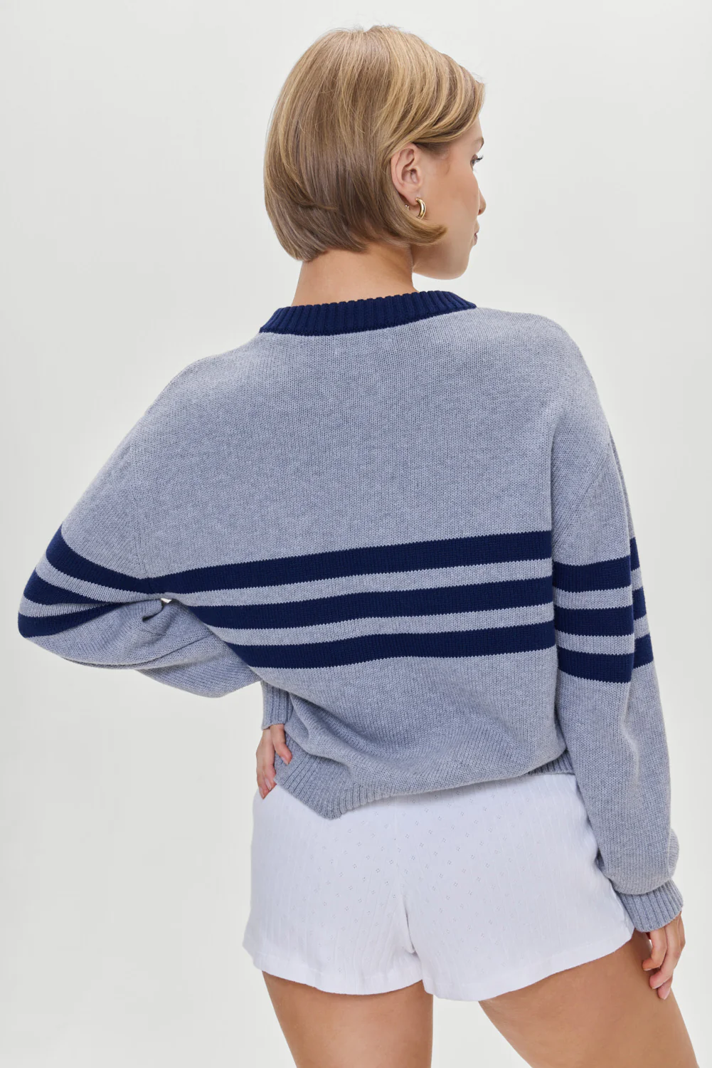 Kip Oversized Crewneck Sweater - Rain Cloud - Image 4