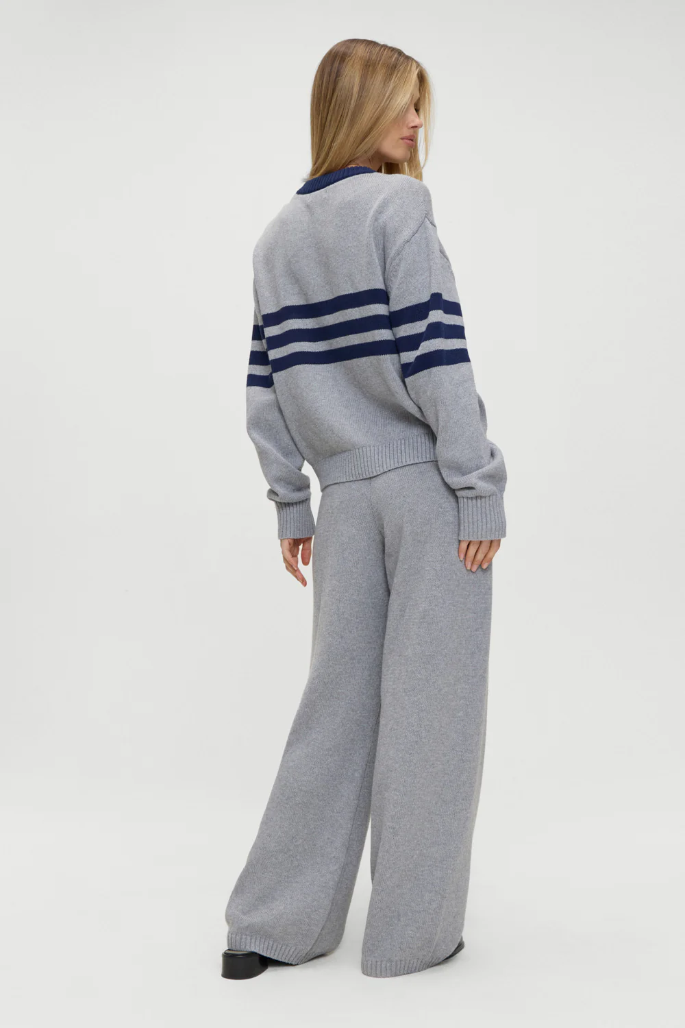 Kip Oversized Crewneck Sweater - Rain Cloud - Image 7