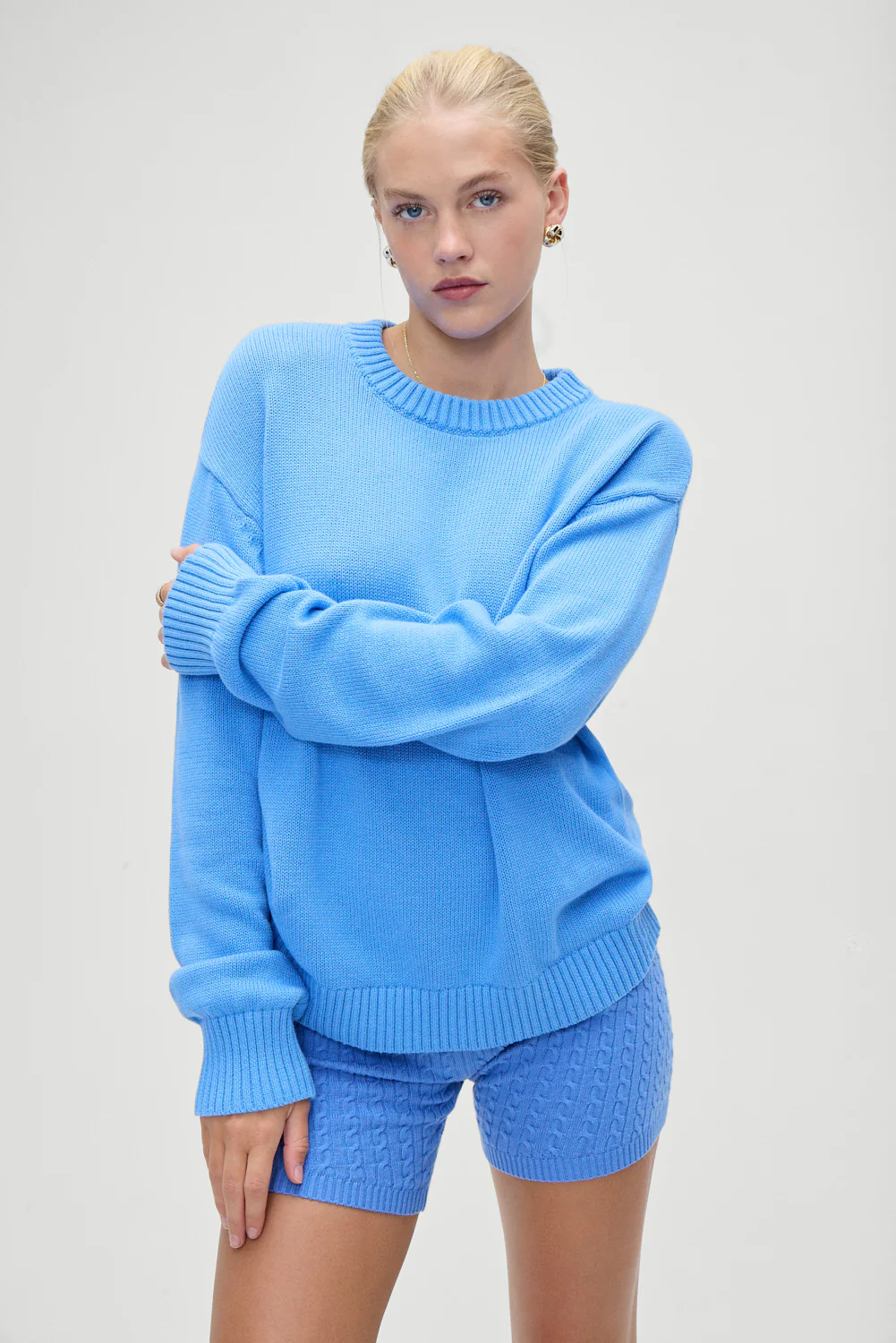 Kip Oversized Sweater - Blue Moon - Image 2