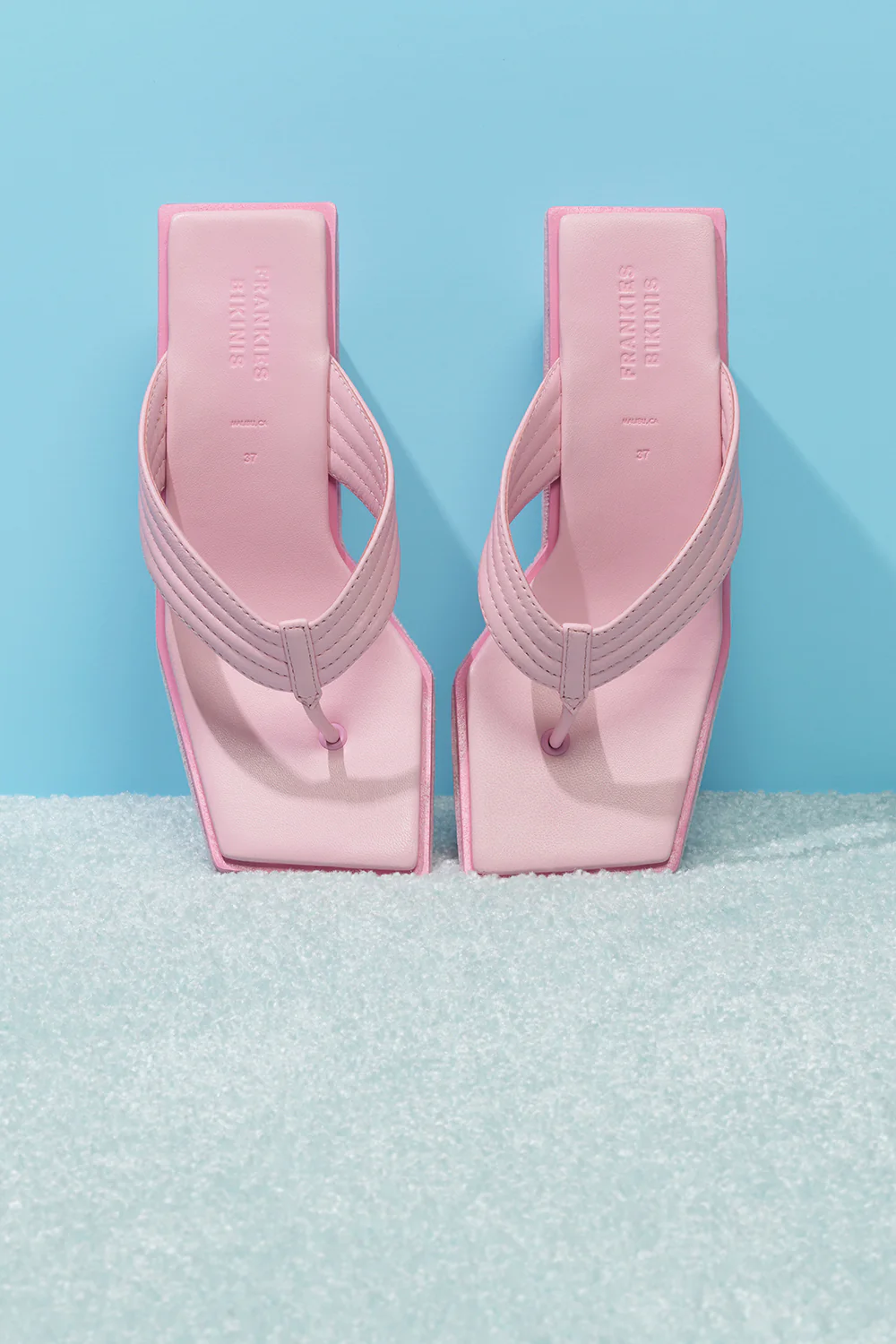 LA Girl Platform Flip Flop - Baby Pink - Image 6