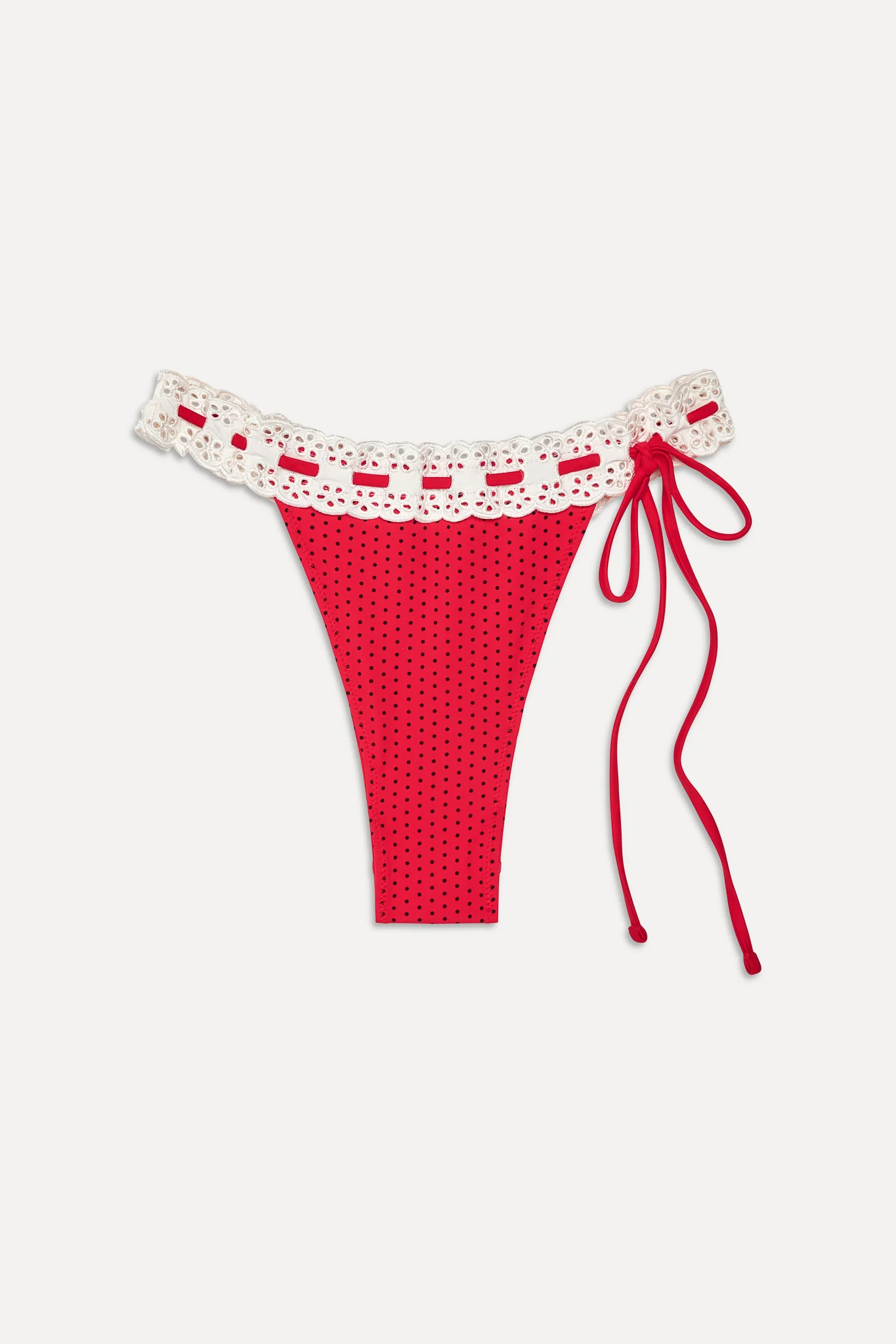 Lacey Micro Bikini Bottom - Spice Dot - Image 3