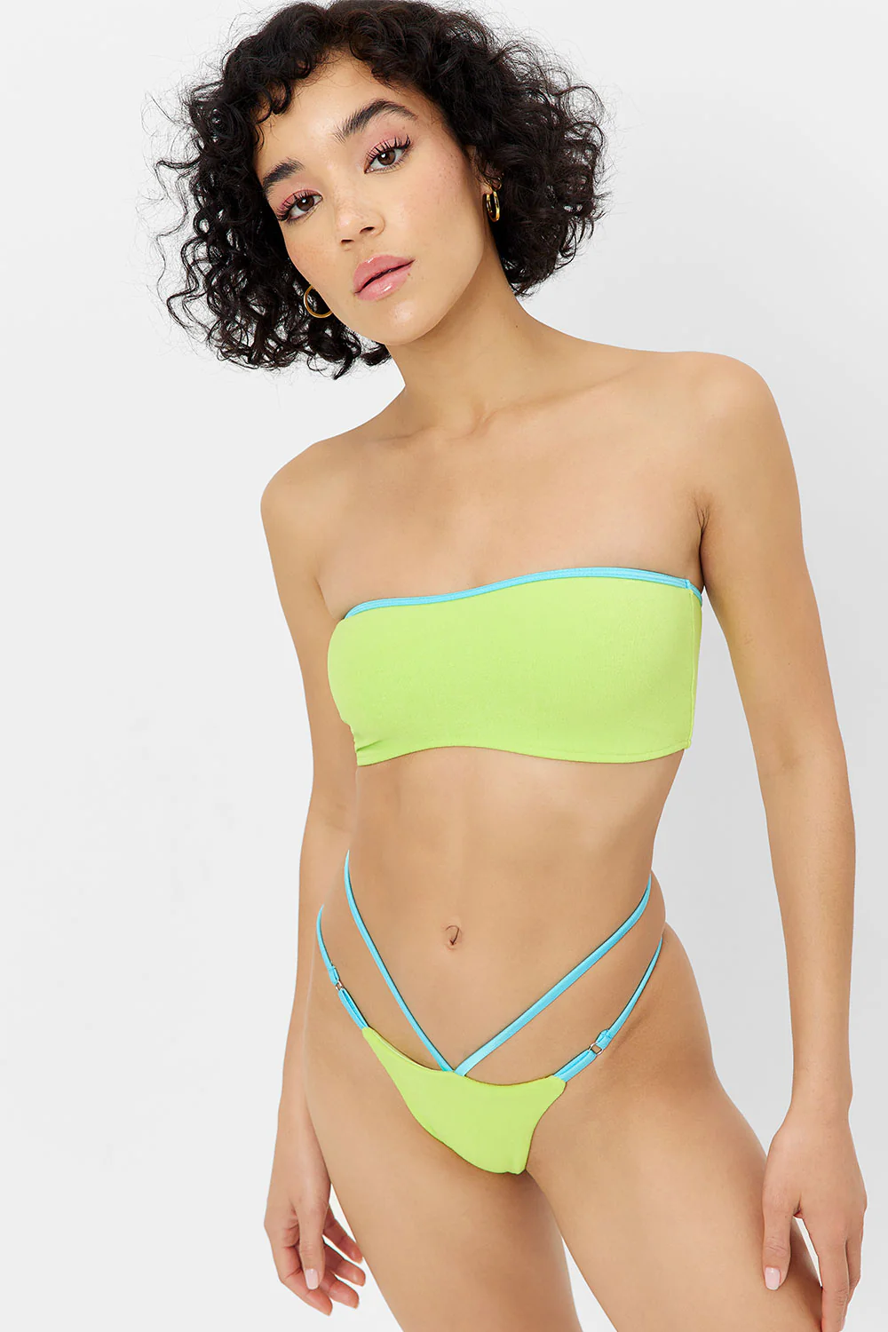 Layla Terry String Bikini Bottom - Siren - Image 2