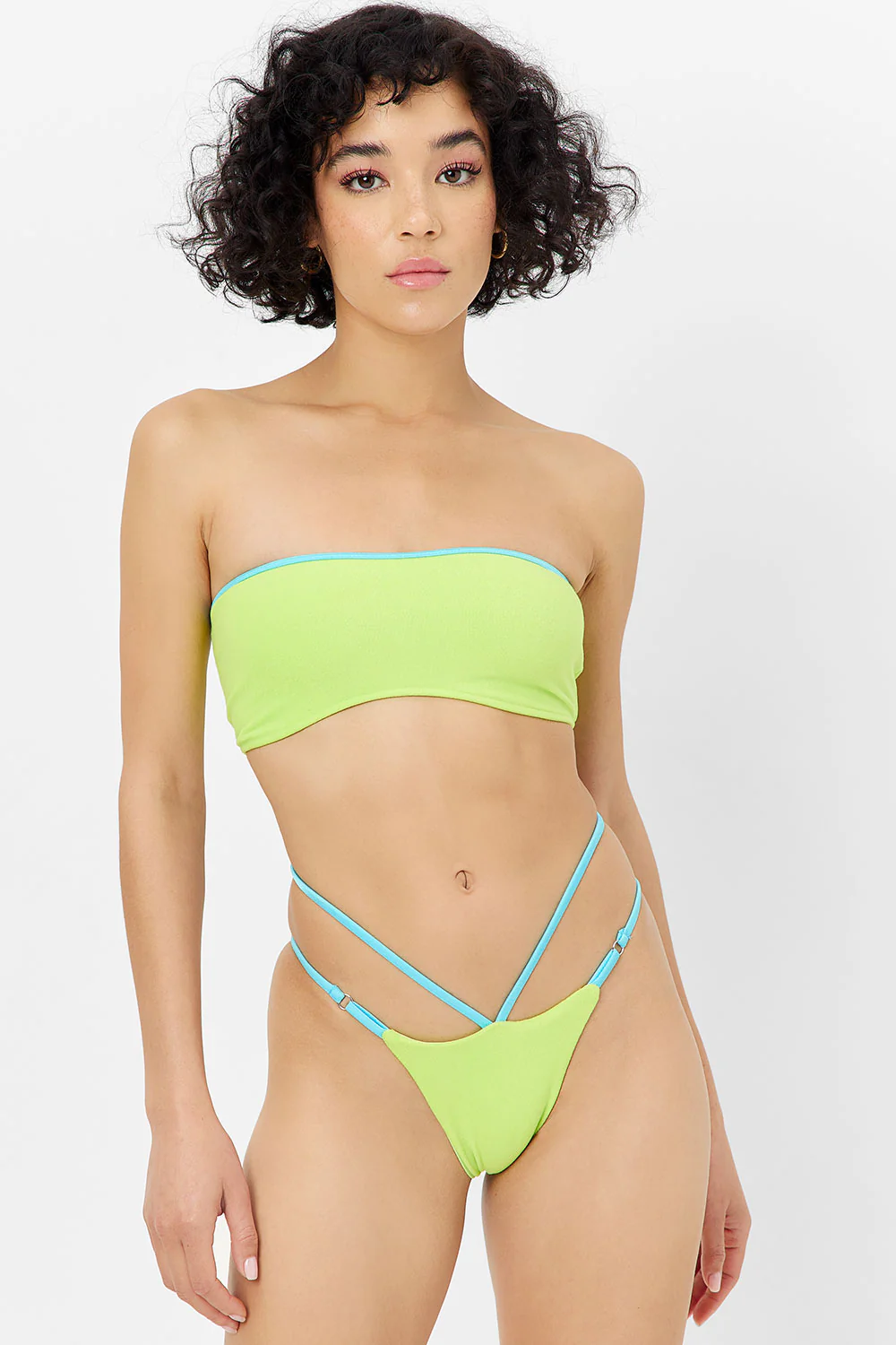 Layla Terry String Bikini Bottom - Siren - Image 3