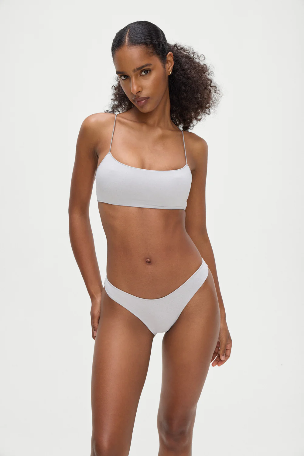 Dove Bikini Bottom - Heather Grey - Image 2