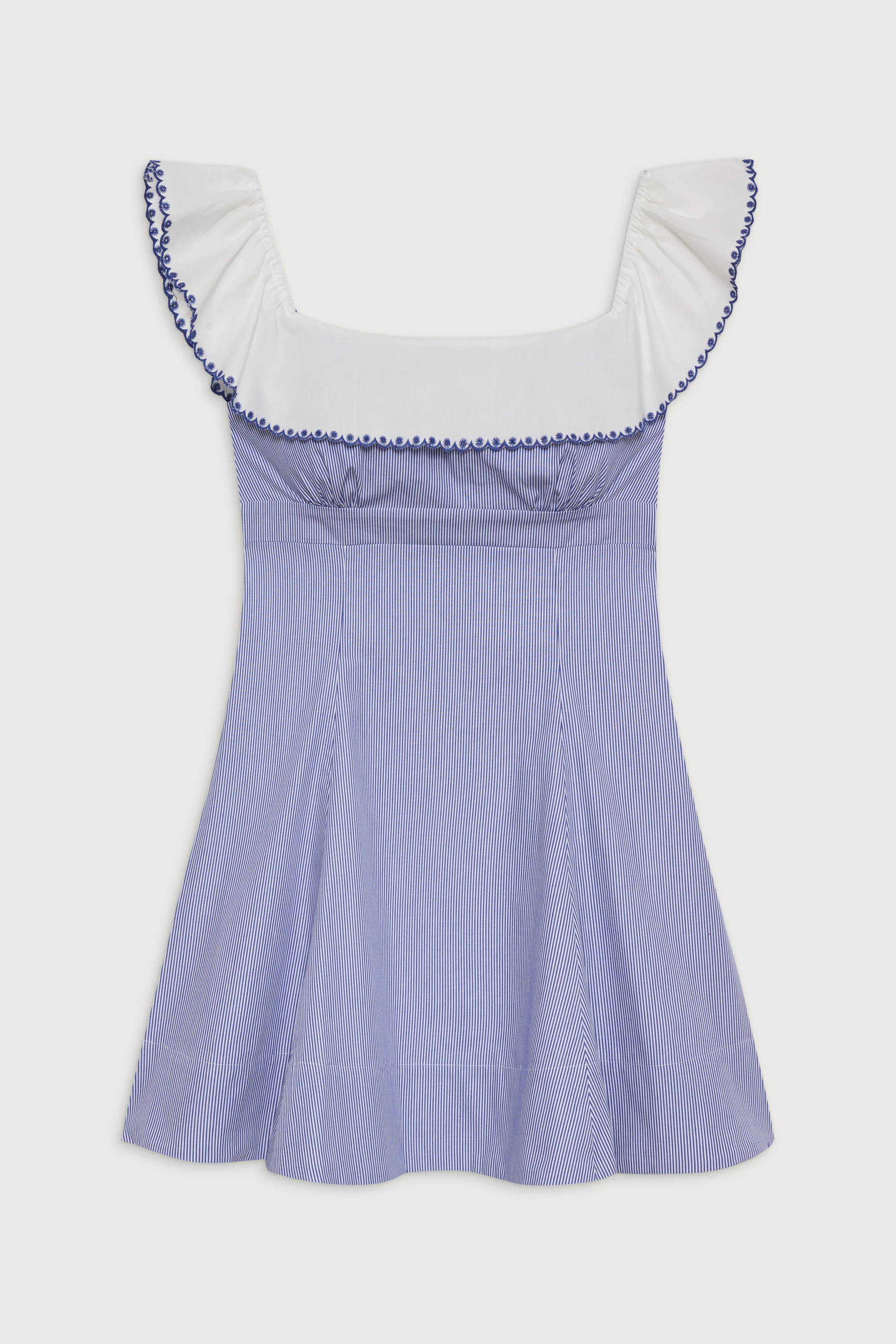Lilah Striped Mini Dres - Midnight Stripe - Image 3