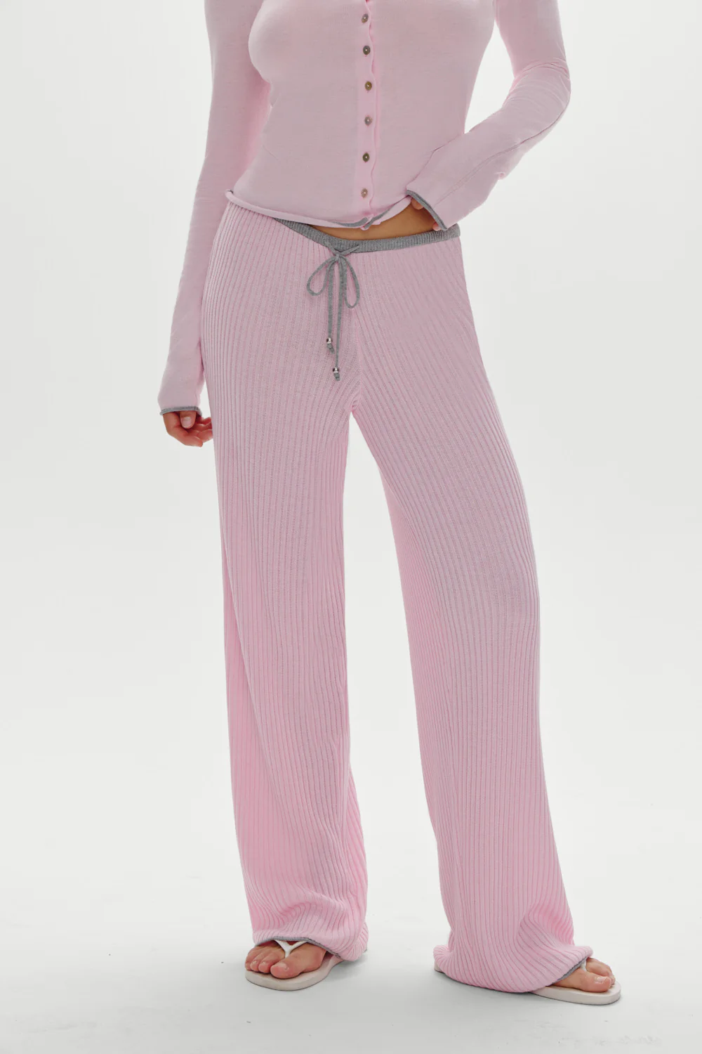 Lochlin Knit Pants - Rosette - Image 2