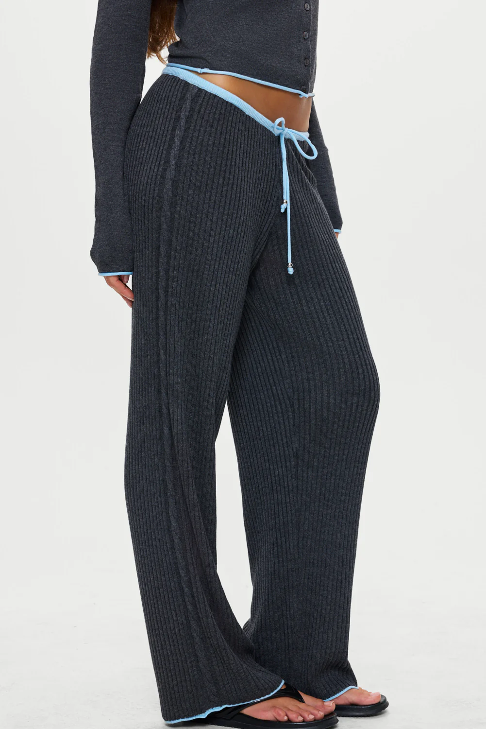 Lochlin Knit Pants - Stone - Image 5