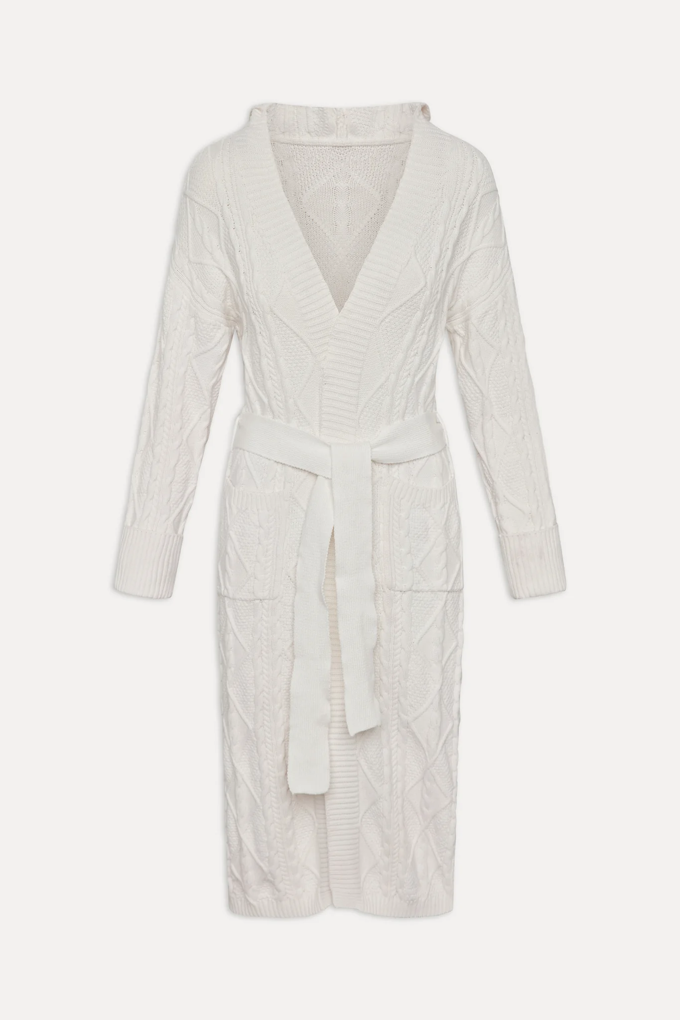 Love Story Duster Cardigan - Cloud White - Image 3