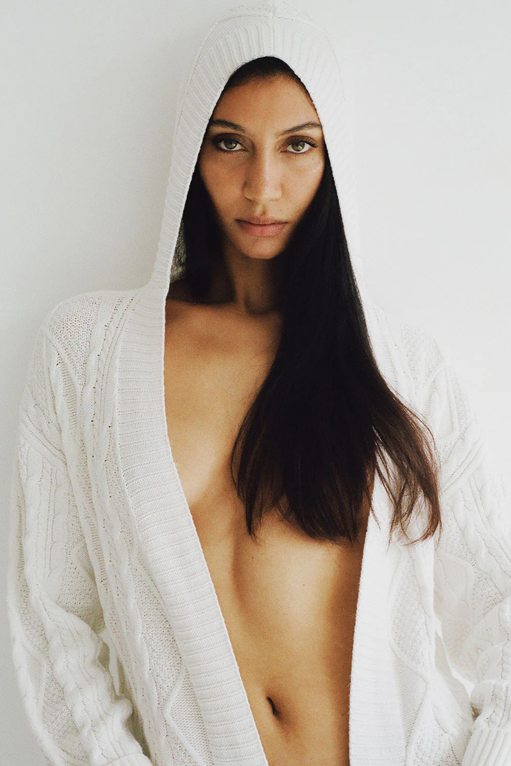Love Story Duster Cardigan - Cloud White - Image 4