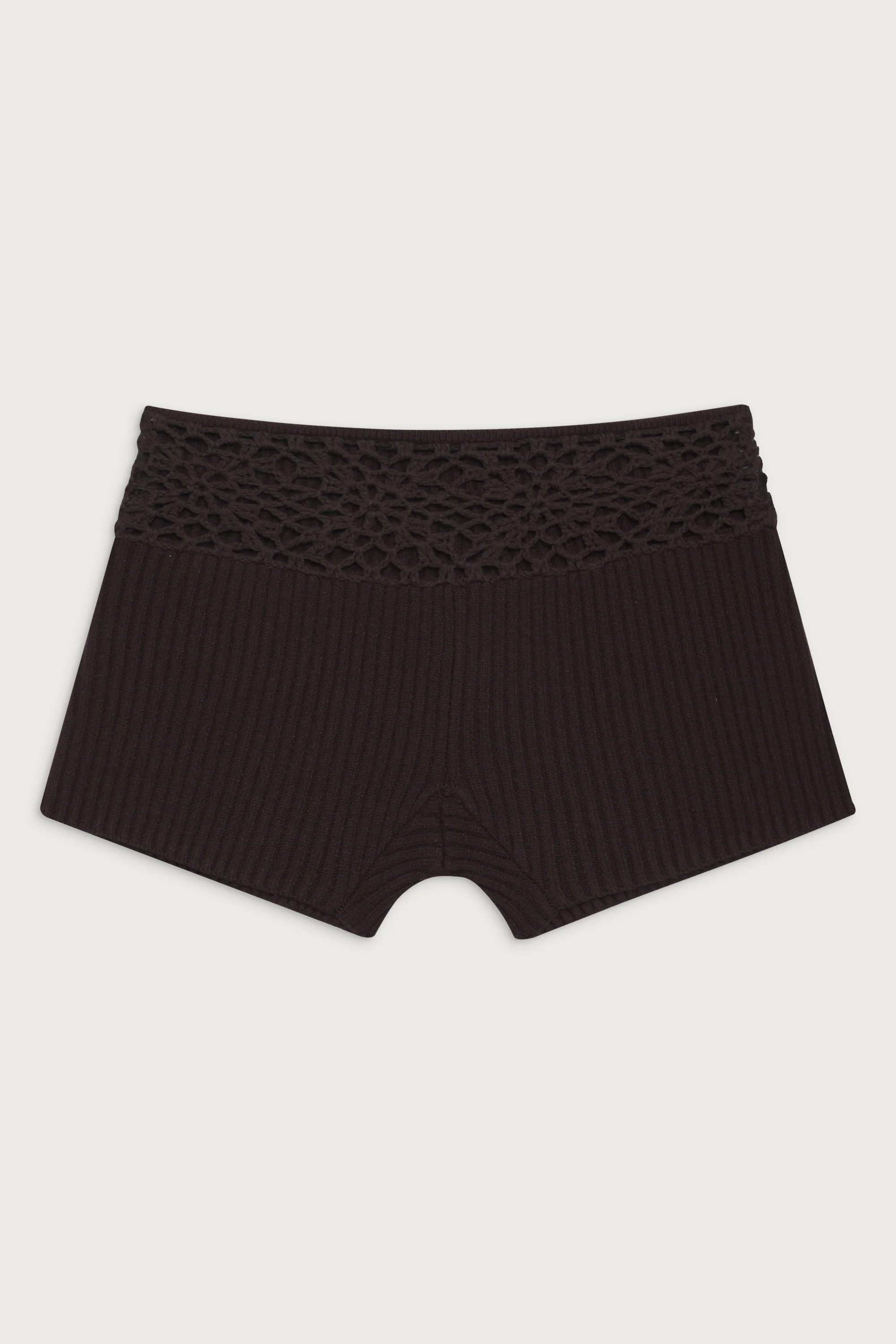 Lover Cloud Knit Mini Short - Bourbon - Image 2