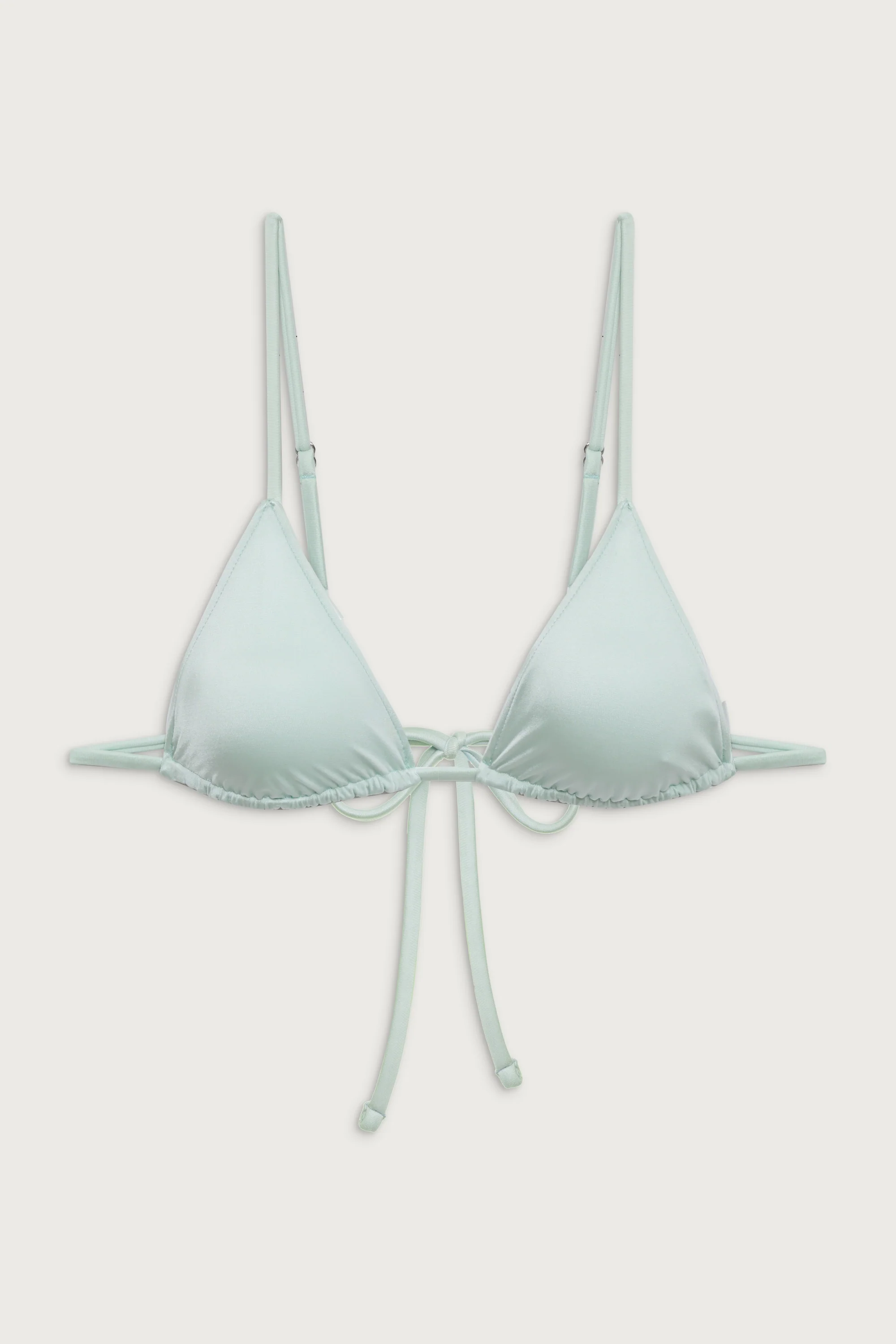 Lumia Shine Triangle Bikini Top - Pistachio - Image 3