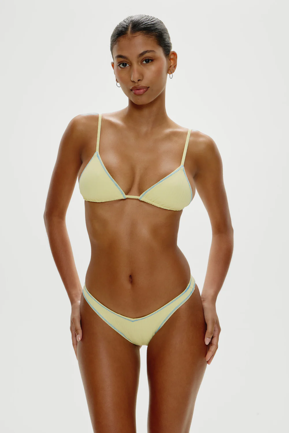 Lumia Triangle Bikini Top - Honeycomb - Image 2