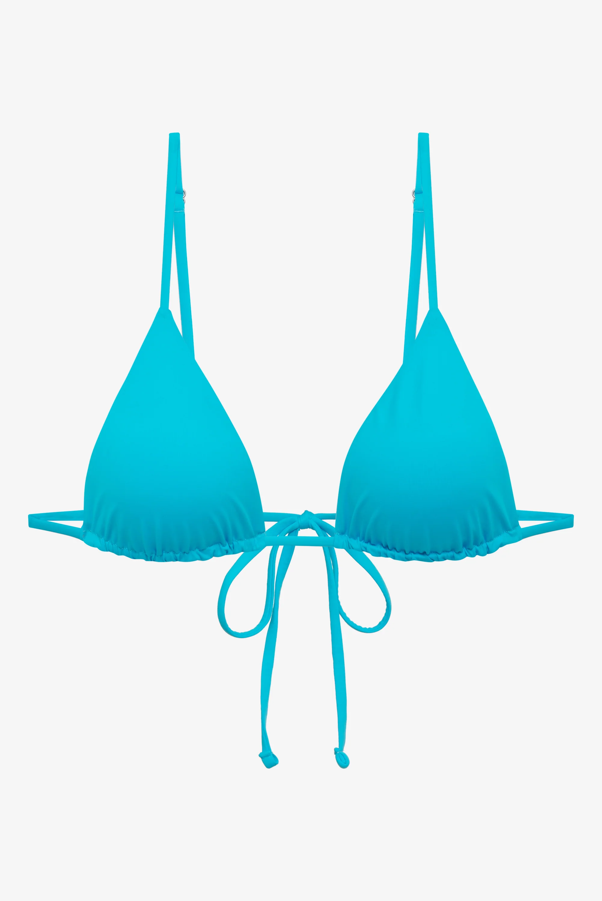 Lumia Triangle Bikini Top - Morning Blue - Image 2