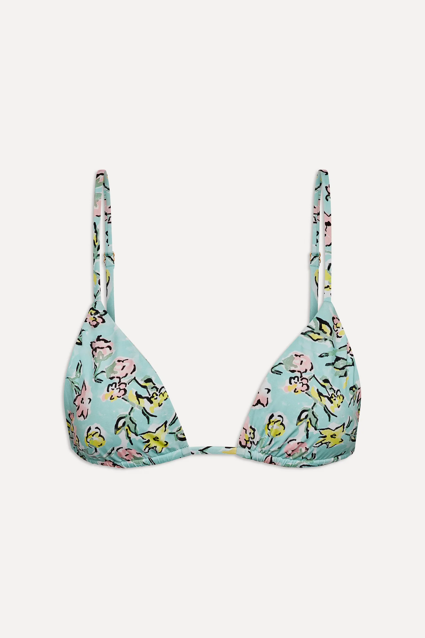 Lumia Triangle Bikini Top - Pastel Peony - Image 3