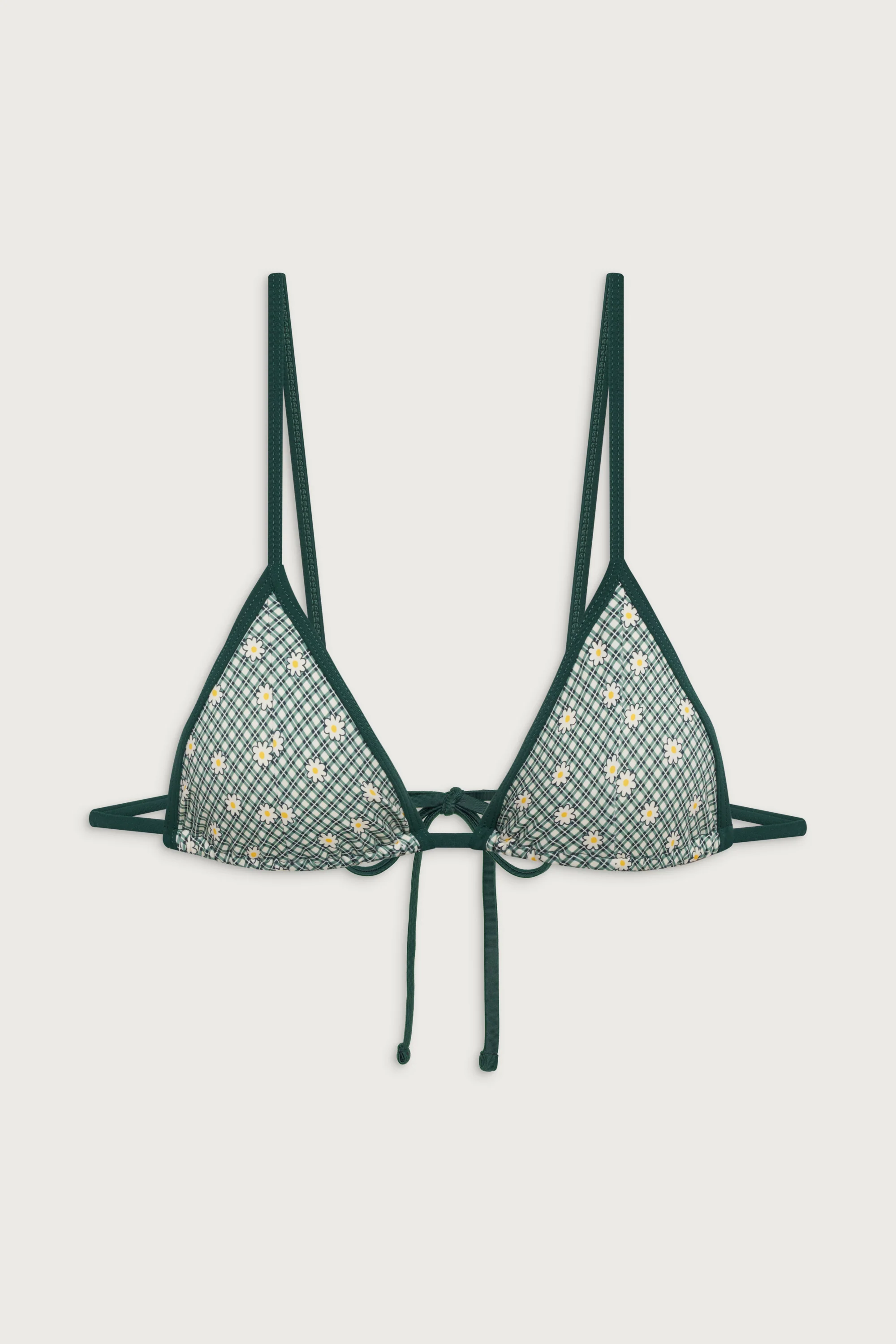 Lumia Triangle Bralette Bikini Top - Orchard Picnic - Image 3