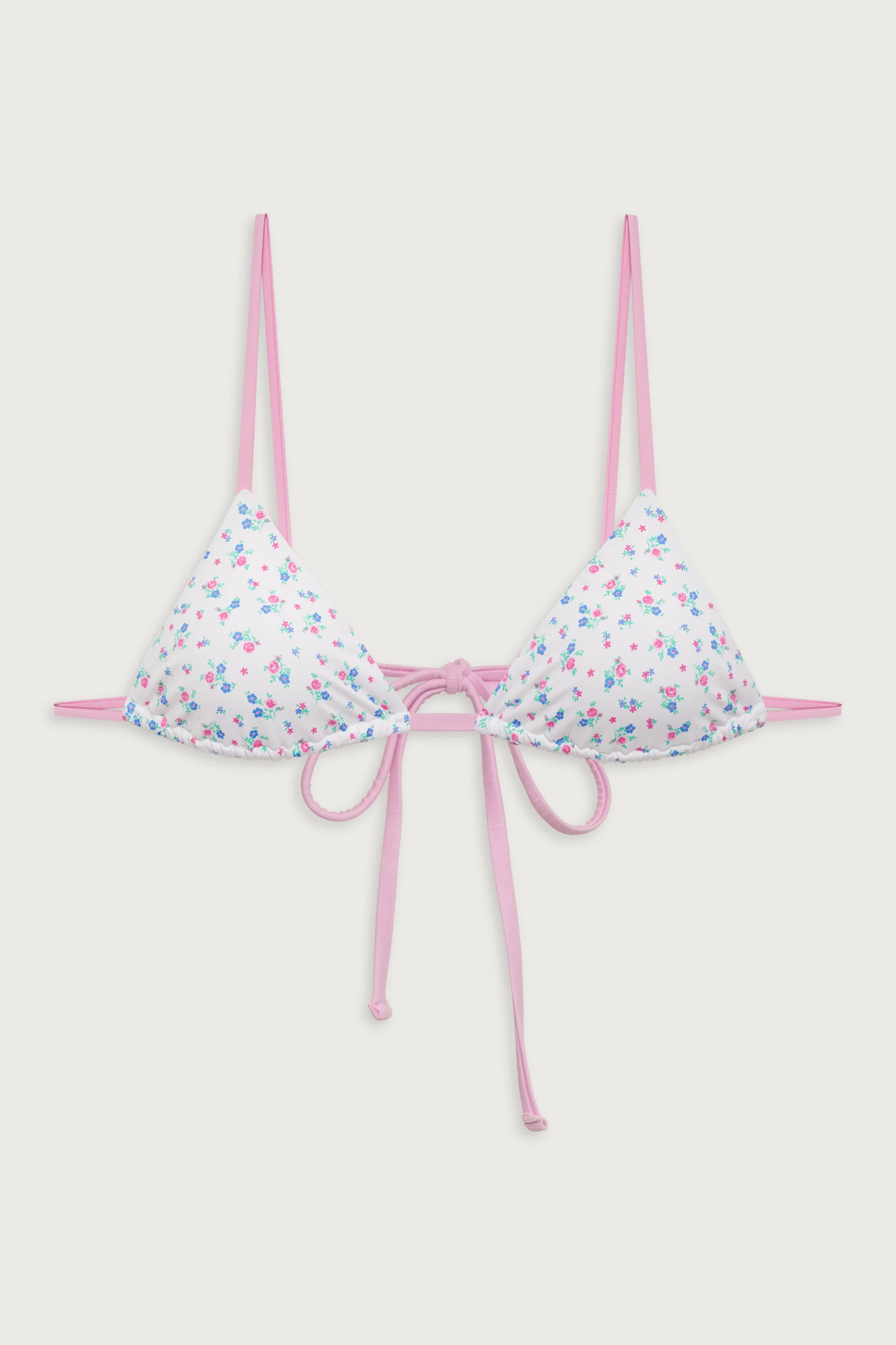 Lumia Triangle Bralette Bikini Top - Sweet Meadow - Image 2