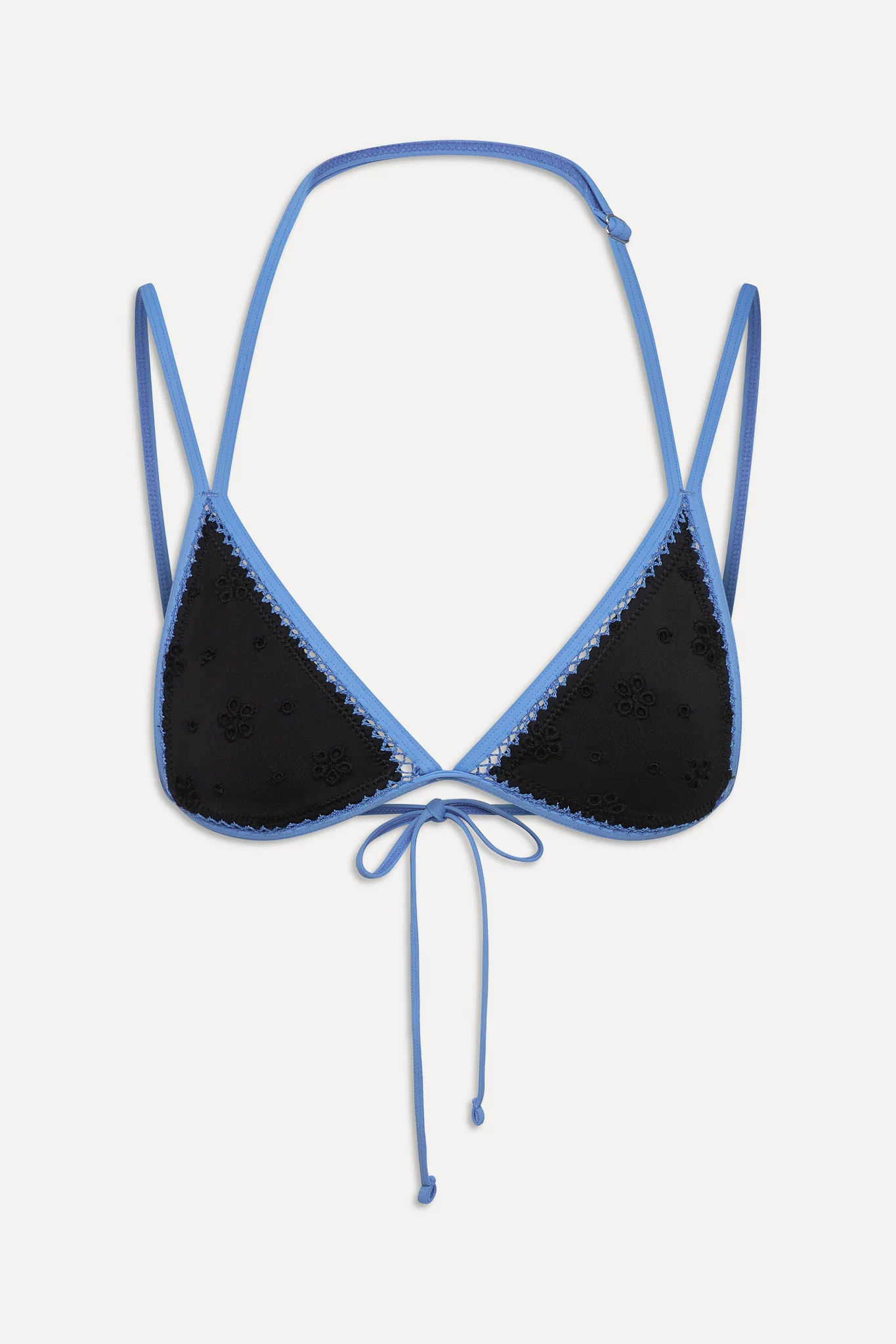 Luna Eyelet Bikini Top - Eclipse - Image 3