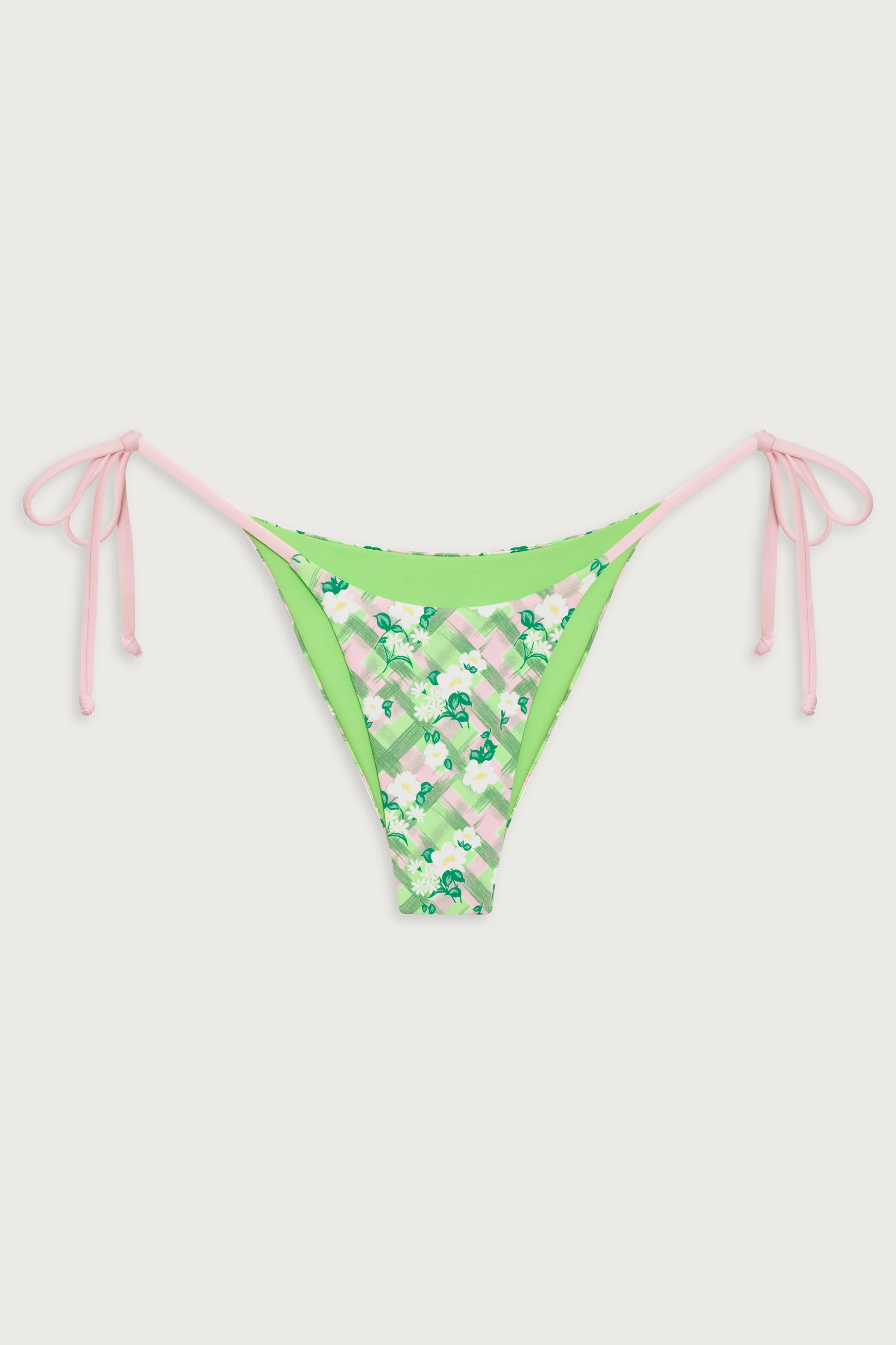Mackenzie Plaid Cheeky Bikini Bottom - Baby Daisy - Image 3