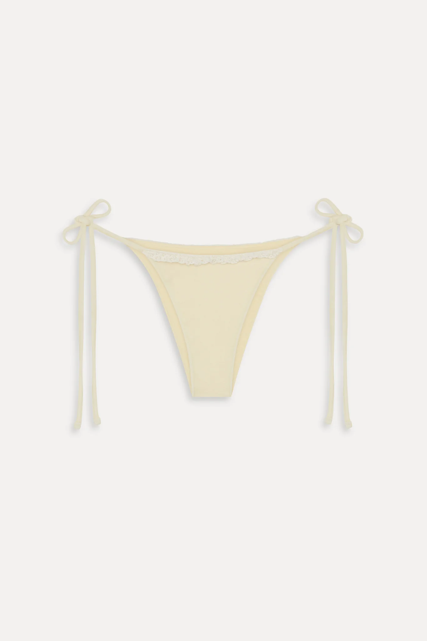 Mackenzie Terry Cheeky Bikini Bottom - Lemon - Image 3