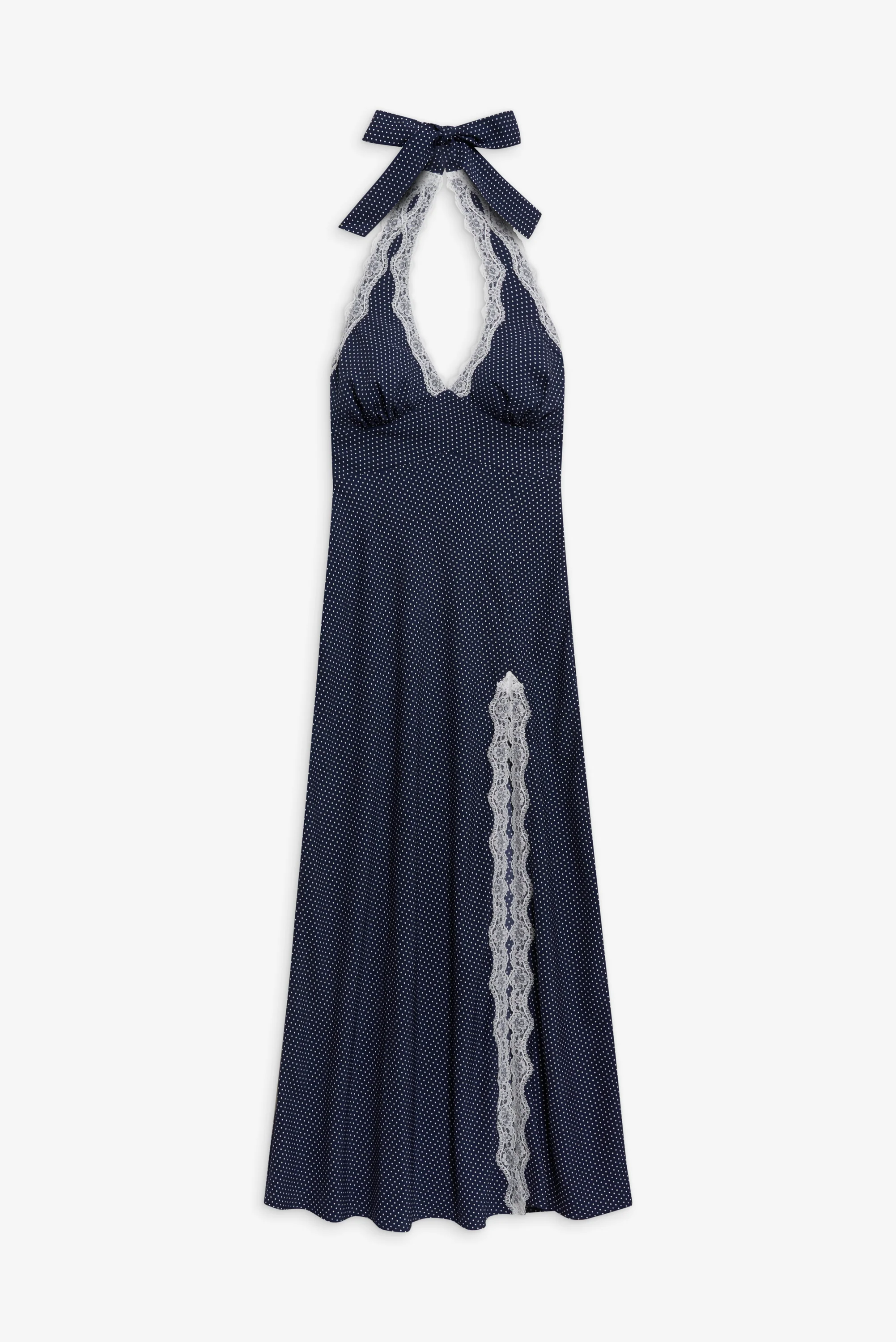 Madeleine Polka Dot Maxi Dress - Dotty - Image 3