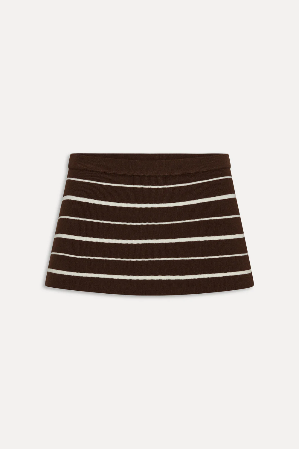 Marialla Knit Mini Skort - Amber Stripe - Image 3