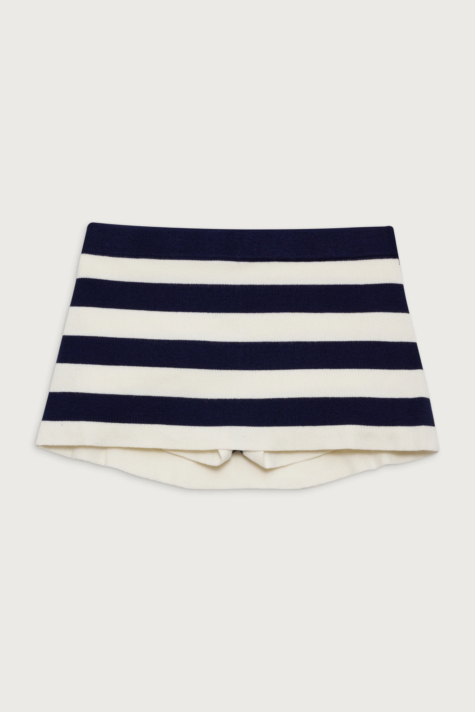 Marialla Knit Mini Skort - Sea Stripe - Image 3