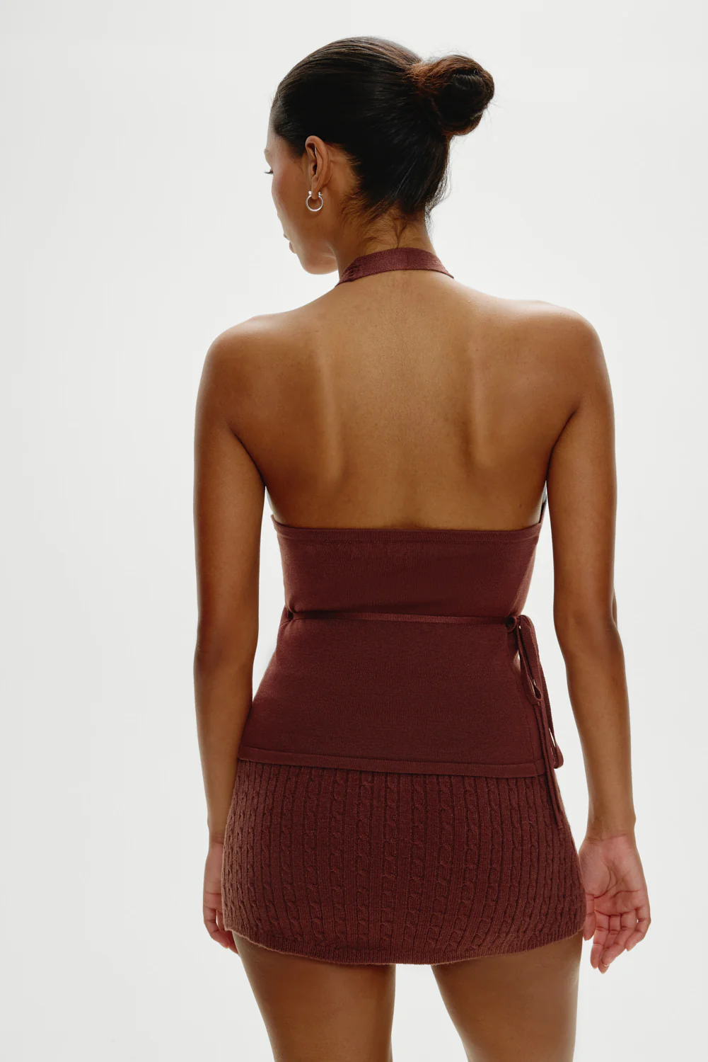 Marialla Mini Skort - Brown Sugar - Image 2