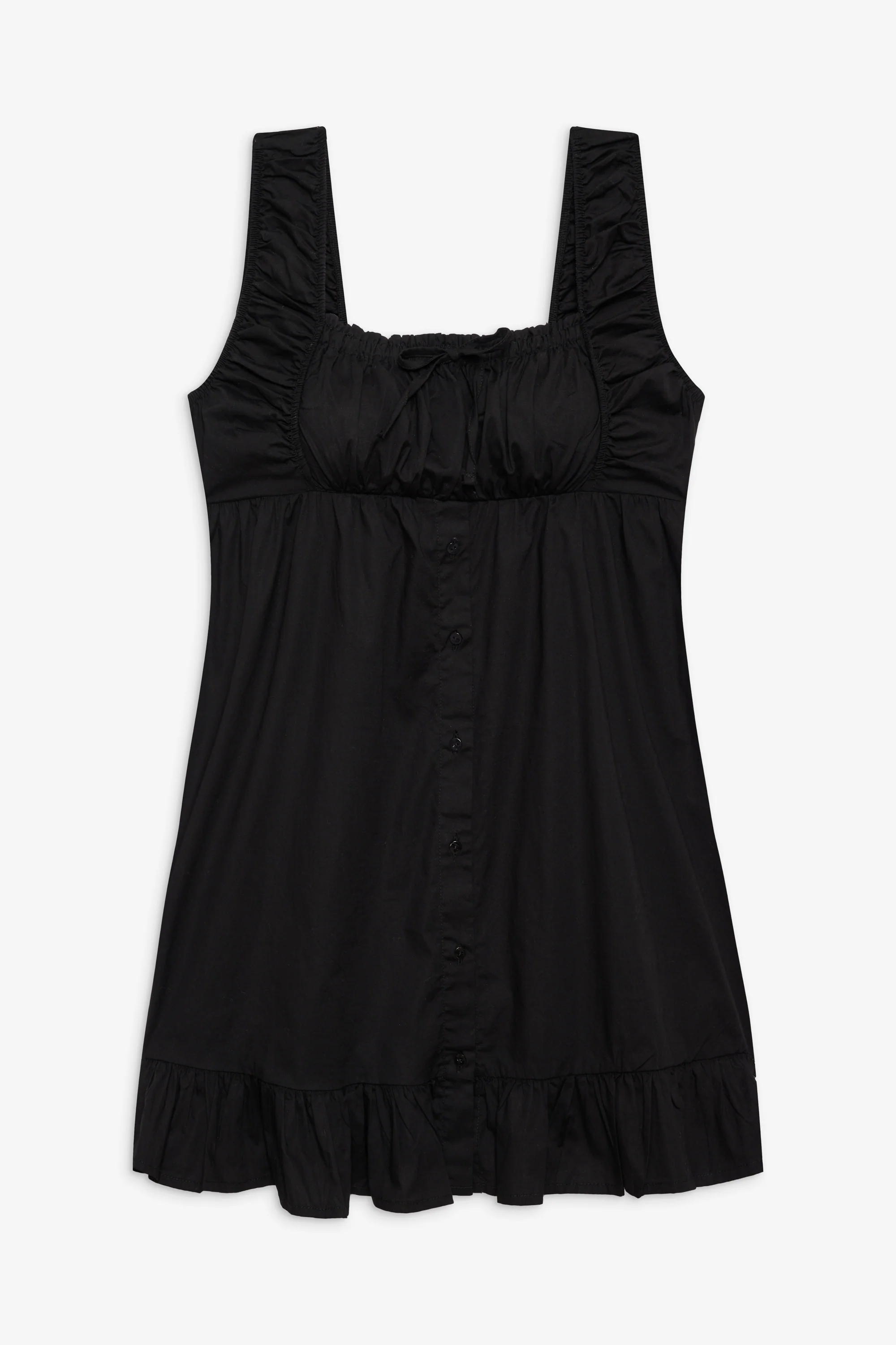 Marilyn Babydoll Dress - Black - Image 3