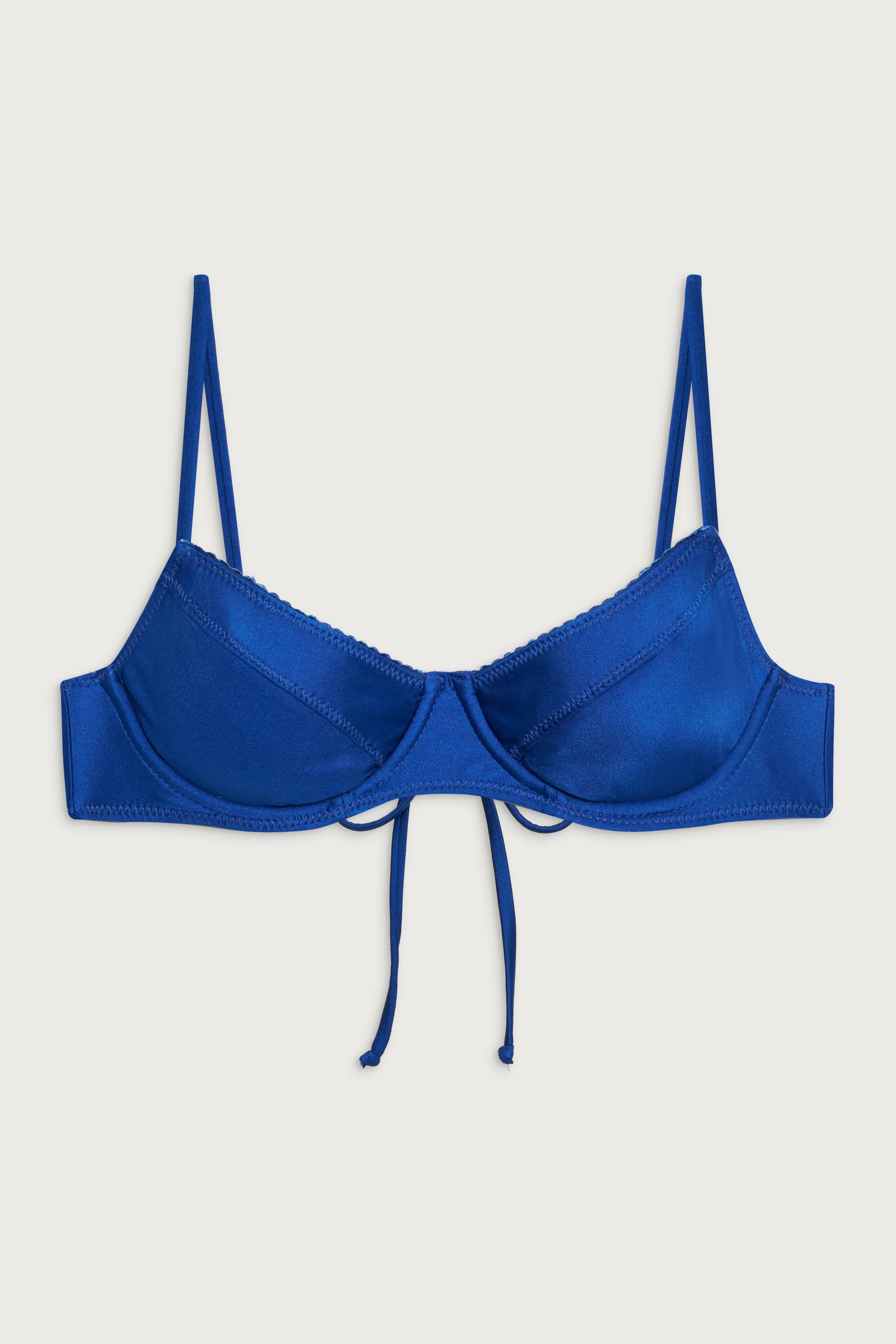 Matilda Underwire Bikini Top - Deep Blue - Image 3