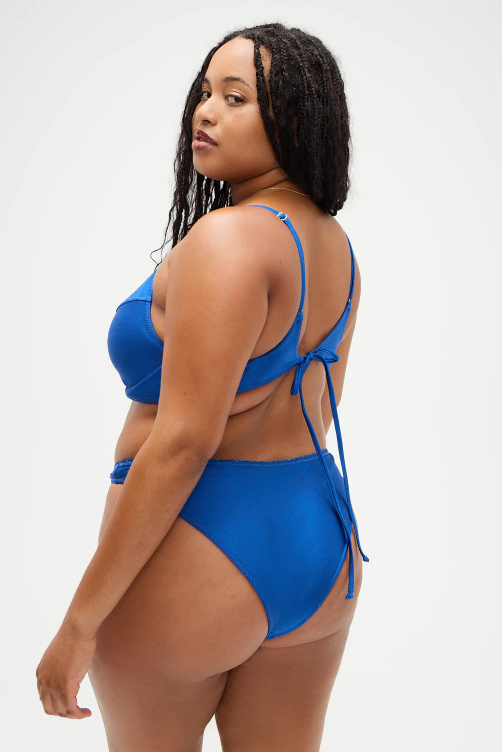 Matilda Underwire Bikini Top - Deep Blue - Image 6