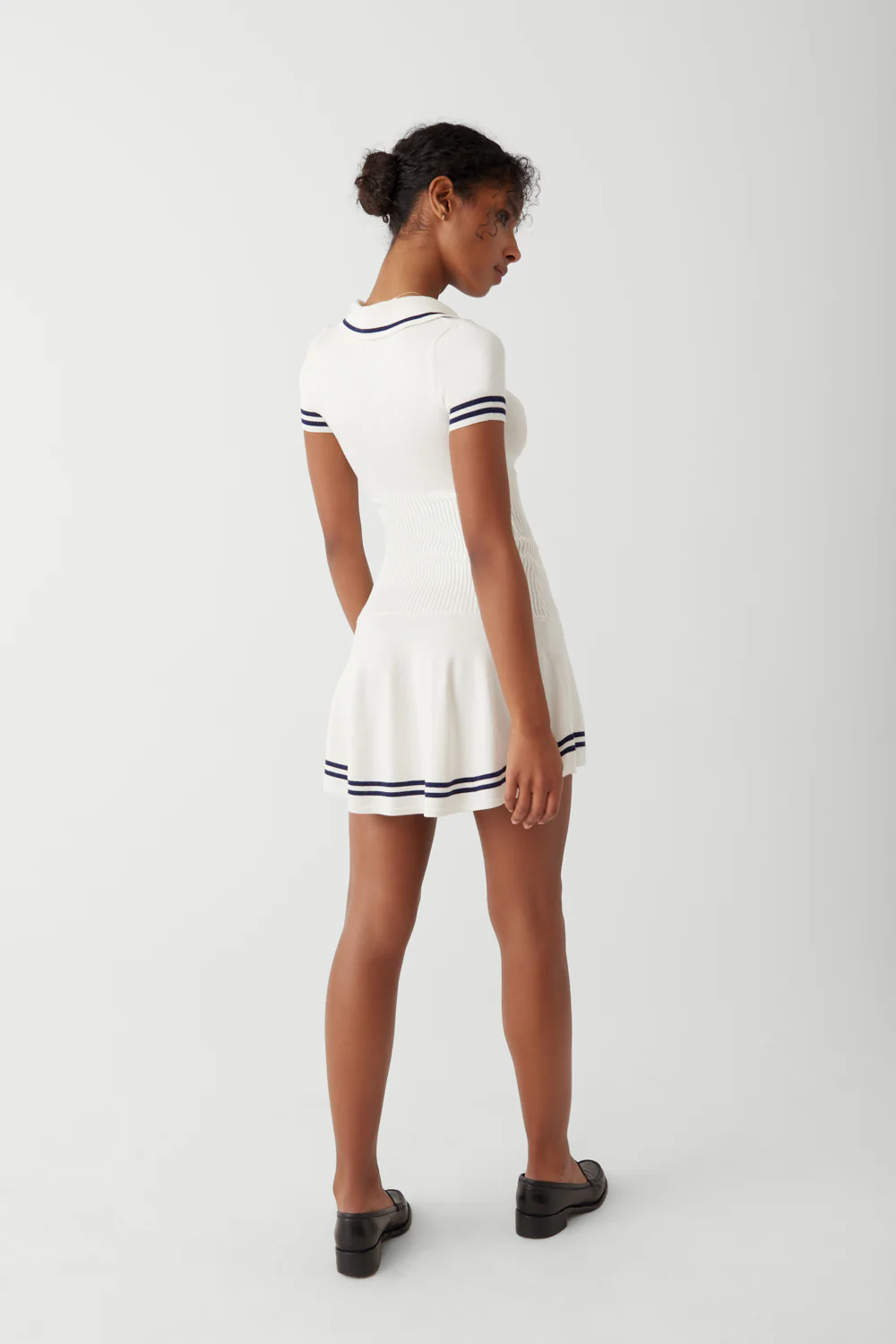 Max Knit Mini Dress - Sugar - Image 2