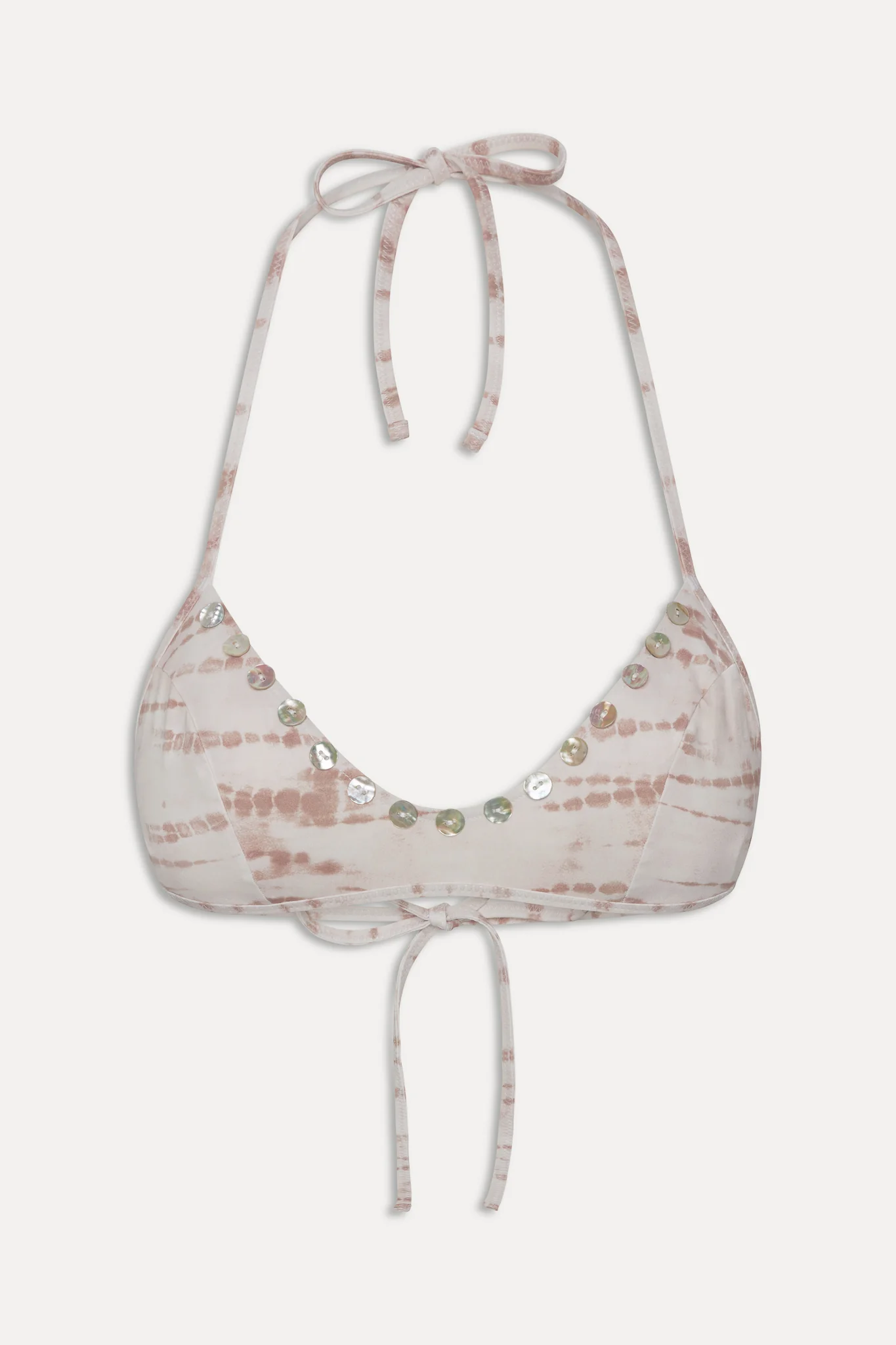 Micah Halter Bikini Top - Sand Drift Print - Image 3