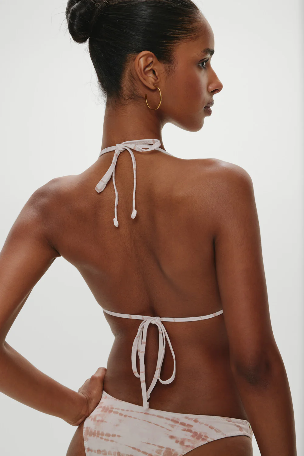 Micah Halter Bikini Top - Sand Drift Print - Image 5