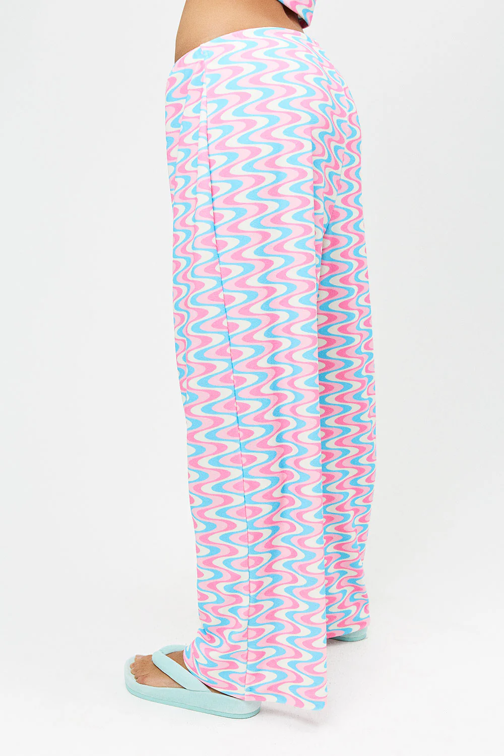 Michelle Low Rise Wide Leg Pants - Sister Swirl - Image 6