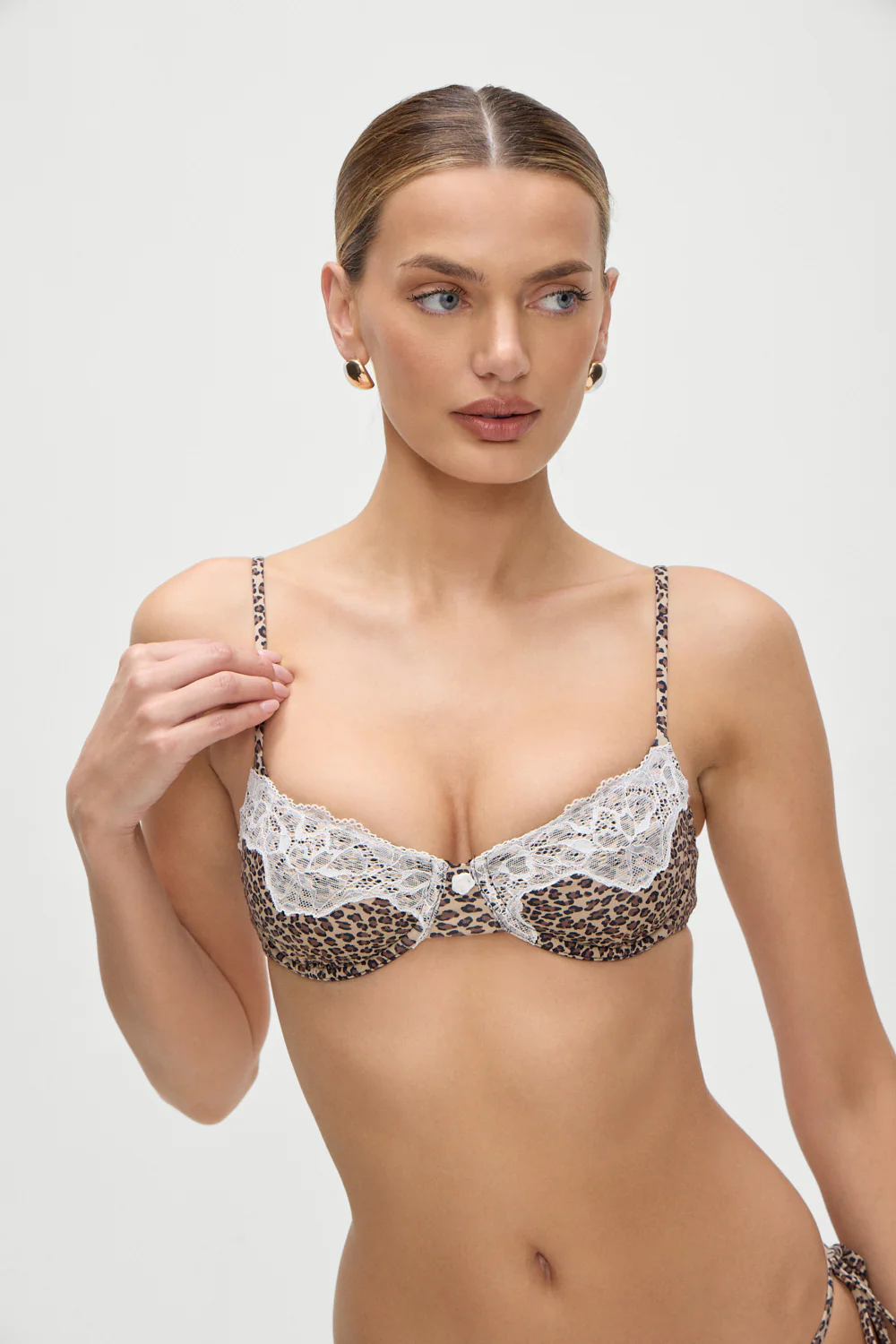 Morning Underwire Bikini Top - Baby Leopard - Image 6