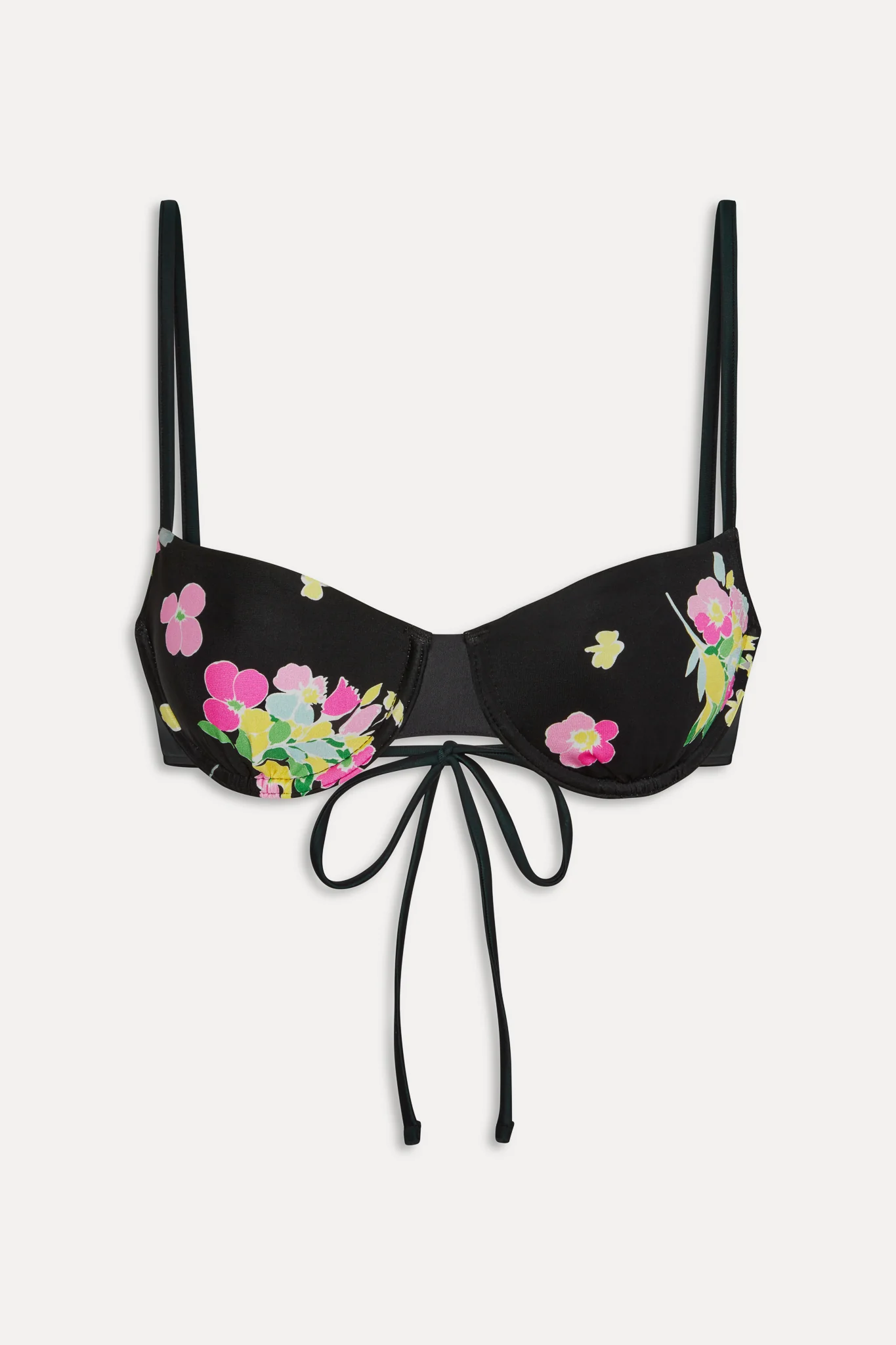 Morning Underwire Bikini Top - Midnight Blossom - Image 3