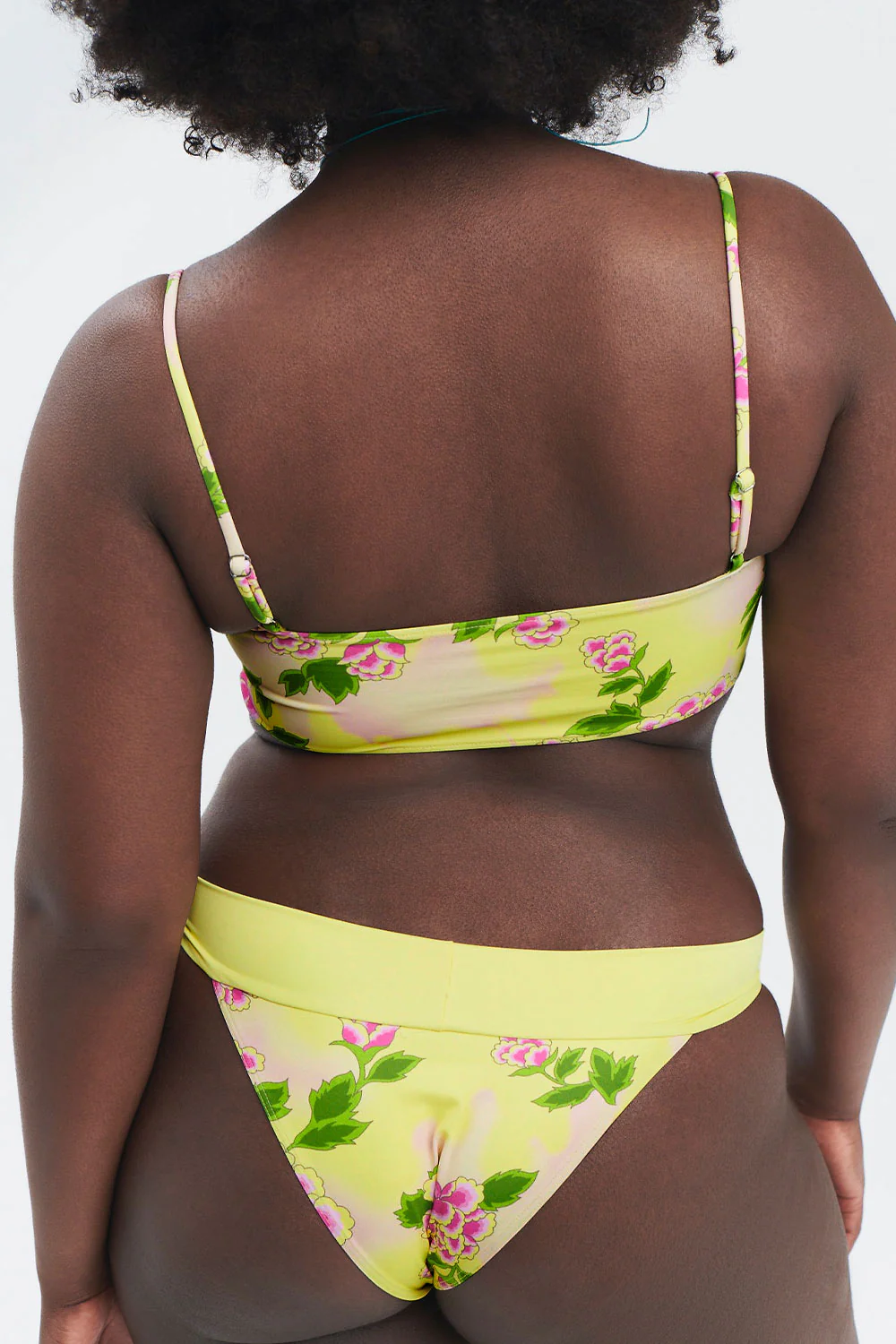 Nick Floral Cheeky Bikini Bottom - Mojito - Image 6