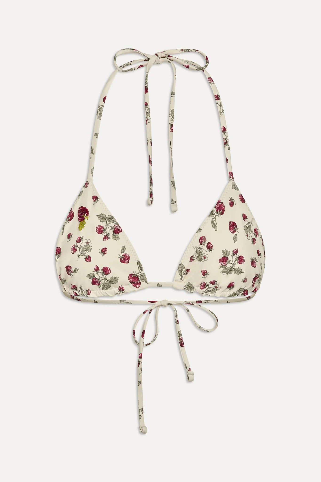Nick Skimpy Triangle Bikini Top - Strawberry Field - Image 3